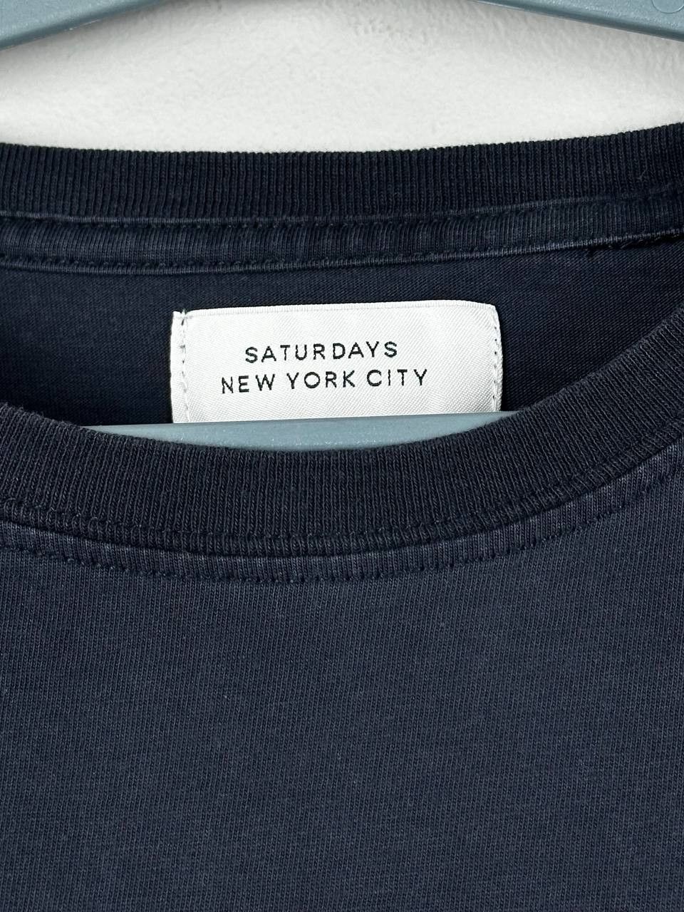 Saturdays NYC Saturdays New York City Navy Casual Logo T Shirt Size US S / EU 44-46 / 1 - 5 Thumbnail