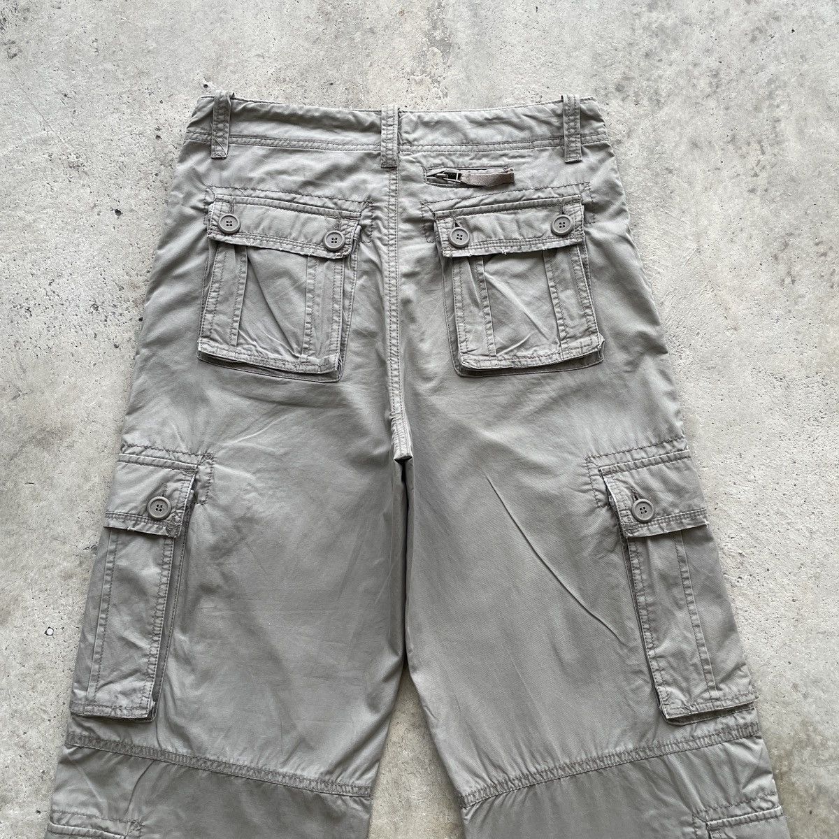 W31 Vintage NII 9 Pocket Baggy Cargo Tactical Pants Utility