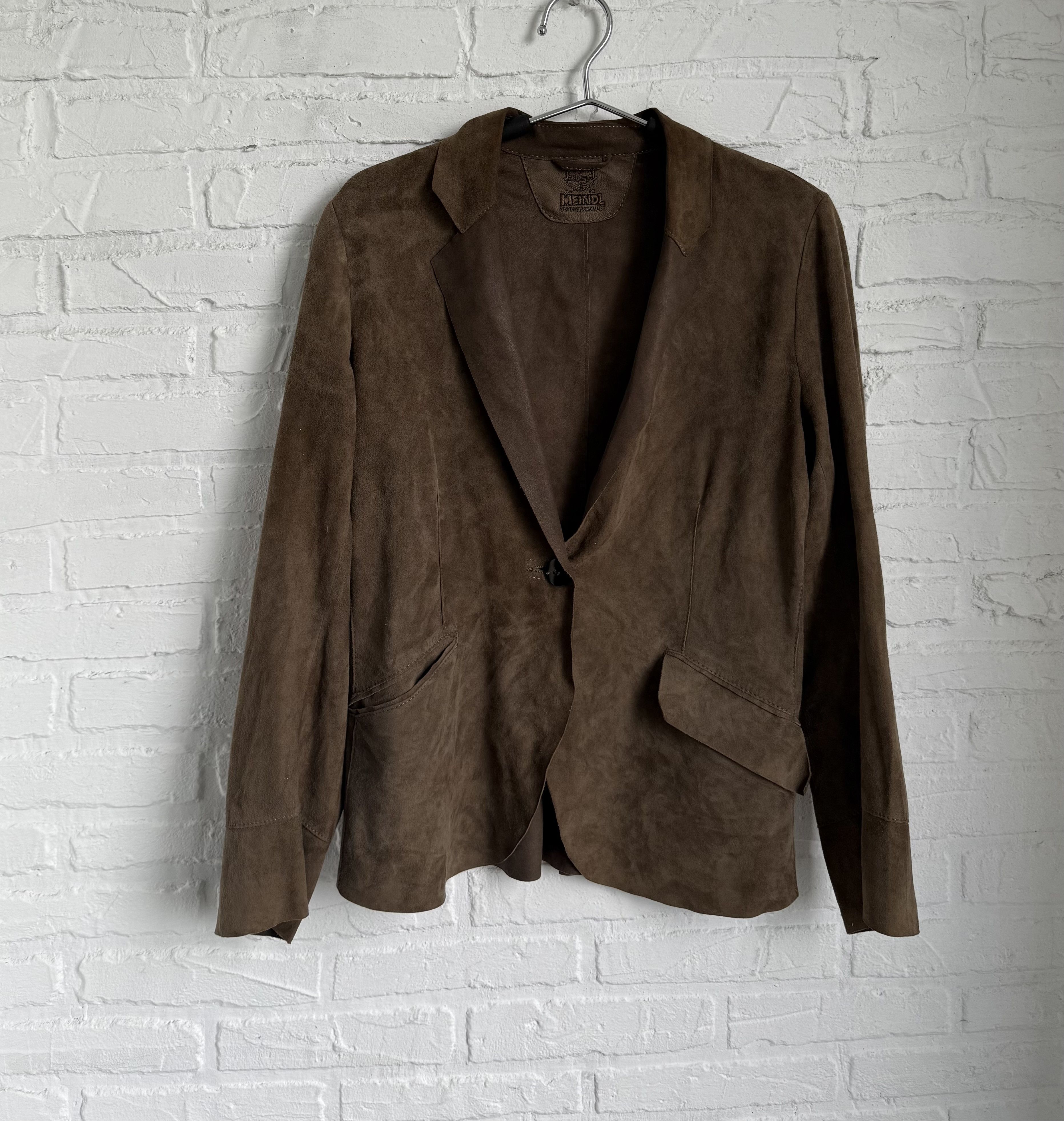 Other Meindl light suede leather jacket Size XS / US 0-2 / IT 36-38 - 1 Thumbnail