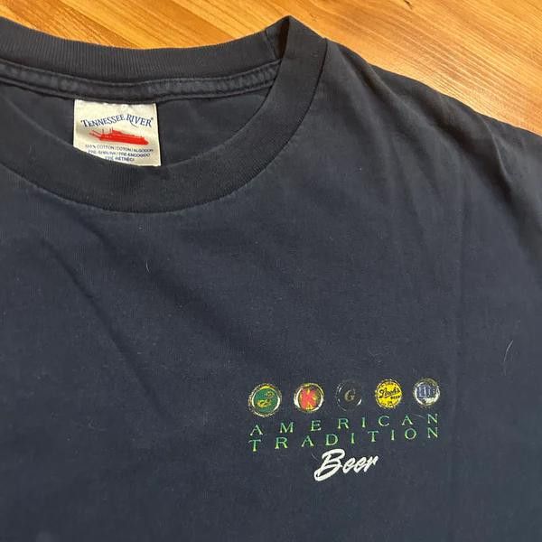 Designer Beer Bottle Cap American Flag T-shirt American Tradition 2XL Size US XXL / EU 58 / 5 - 5 Thumbnail