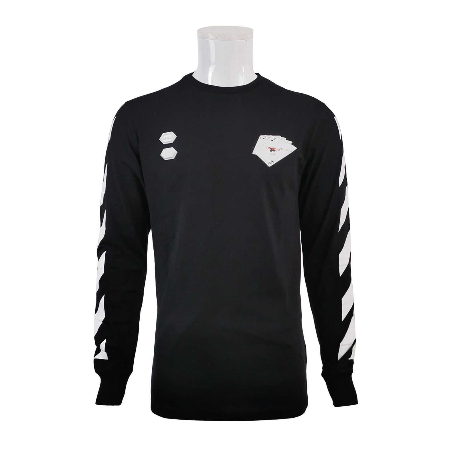 Off-White Off-White Playing Cards Long Sleeve T-Shirt M Size US M / EU 48-50 / 2 - 1 Thumbnail