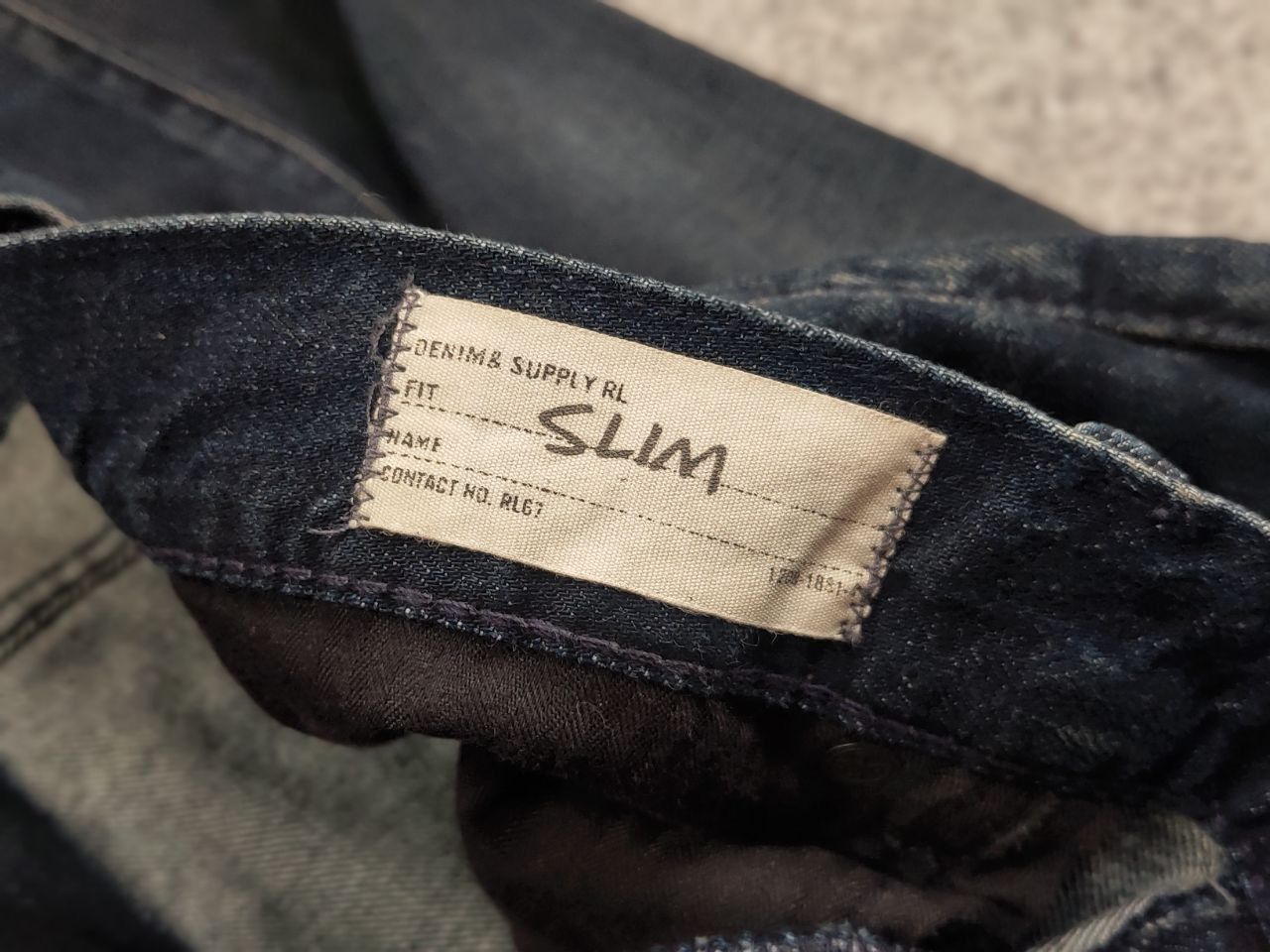 Polo Ralph Lauren Vintage Denim Supply Ralph Lauren Trendy Faded Denim Jeans Size US 36 / EU 52 - 16 Thumbnail