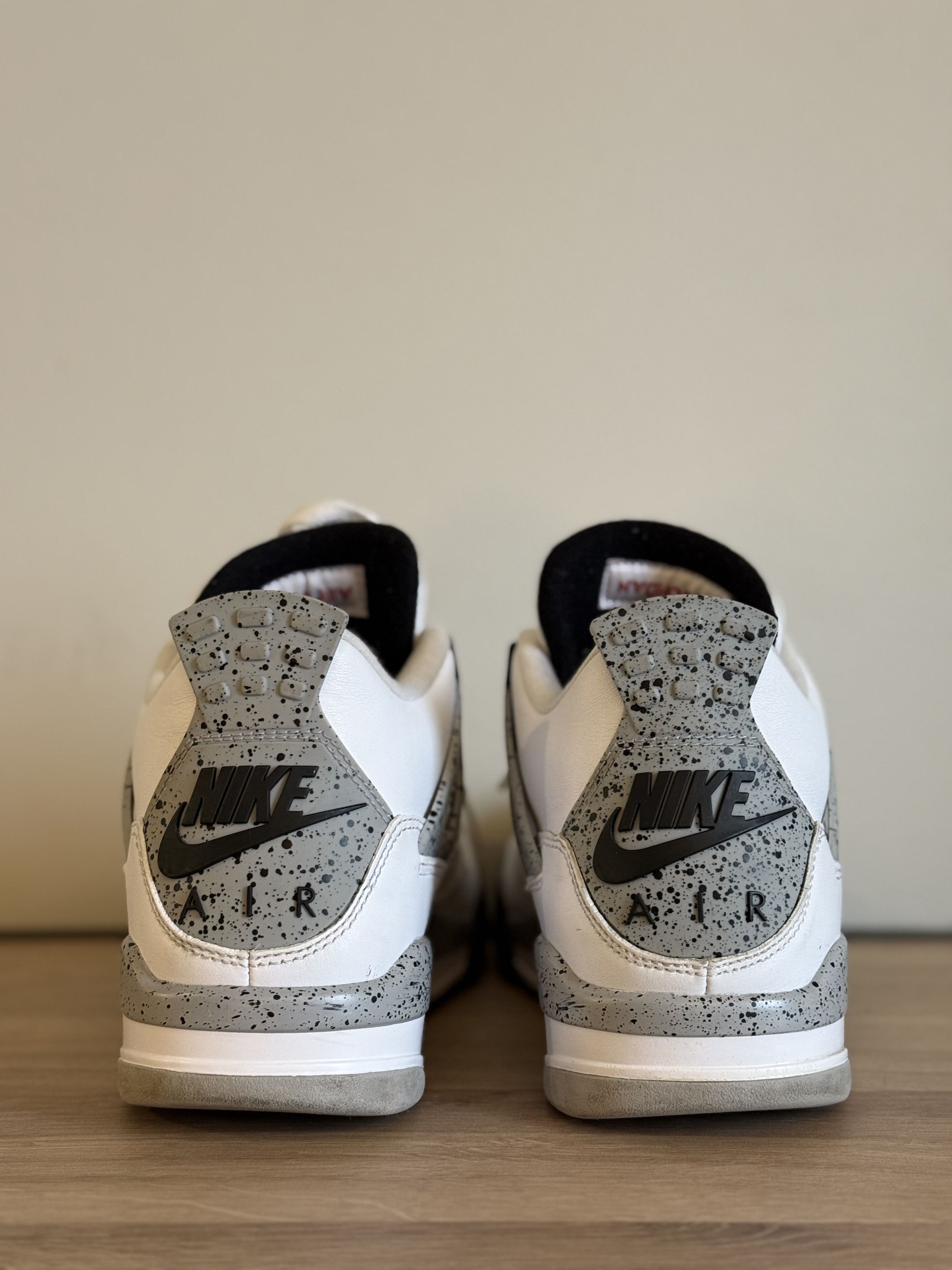 Jordan Brand × Nike Jordan 4 Retro White Cement (2016) Size US 9.5 / EU 42-43 - 2 Thumbnail
