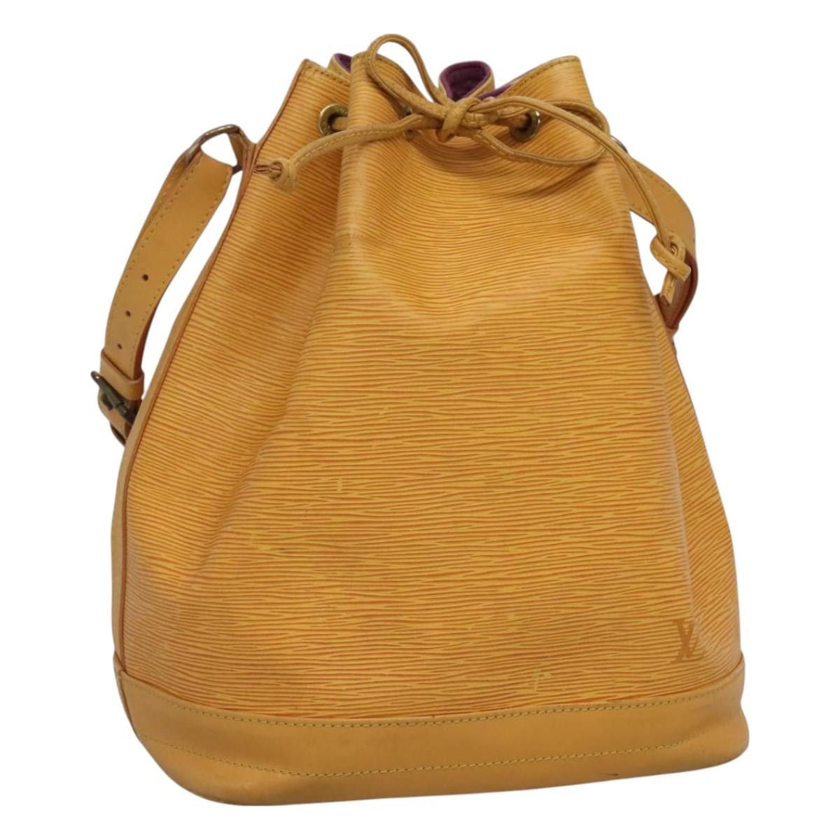 LOUIS VUITTON Epi Noe Shoulder Bag Tassili Yellow M44009