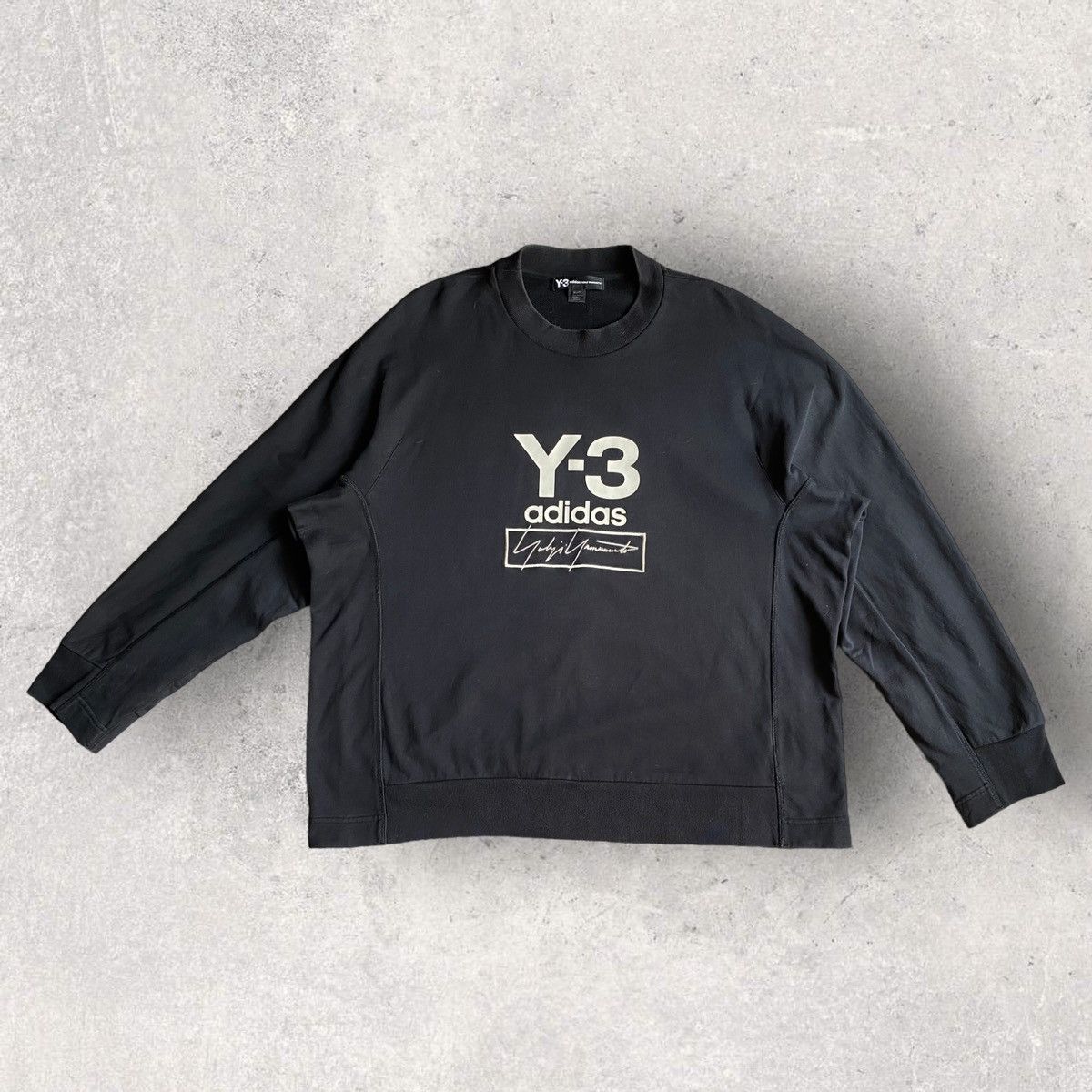 Y-3 Y-3 Logo Sweater Size US XL / EU 56 / 4 - 3 Thumbnail