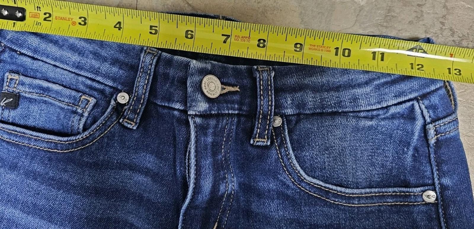 Kancan USA Kancan Jeans Size 3/25 Dark Wash Skinny Faded Denim 2 pairs Size 25" / US 0 / IT 36 - 5 Thumbnail