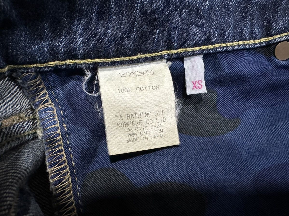 Bape 🔥Y2K Vintage Bape x Human Made Denim 2005 Distressed Size US 32 / EU 48 - 14 Thumbnail