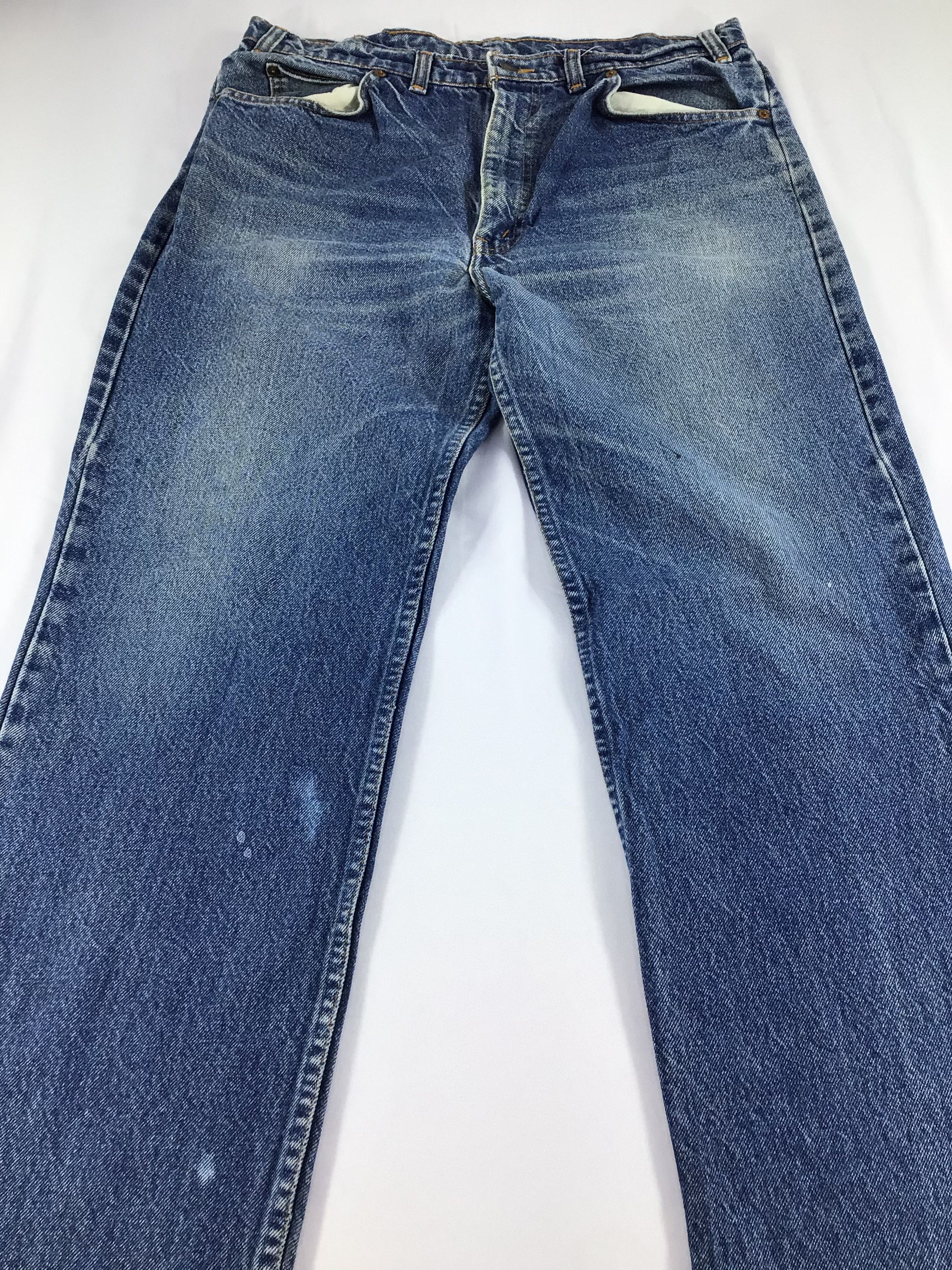 Levi's Vintage 80s Levis 617 Orange Tab Jeans-J336 Size US 35 - 3 Thumbnail