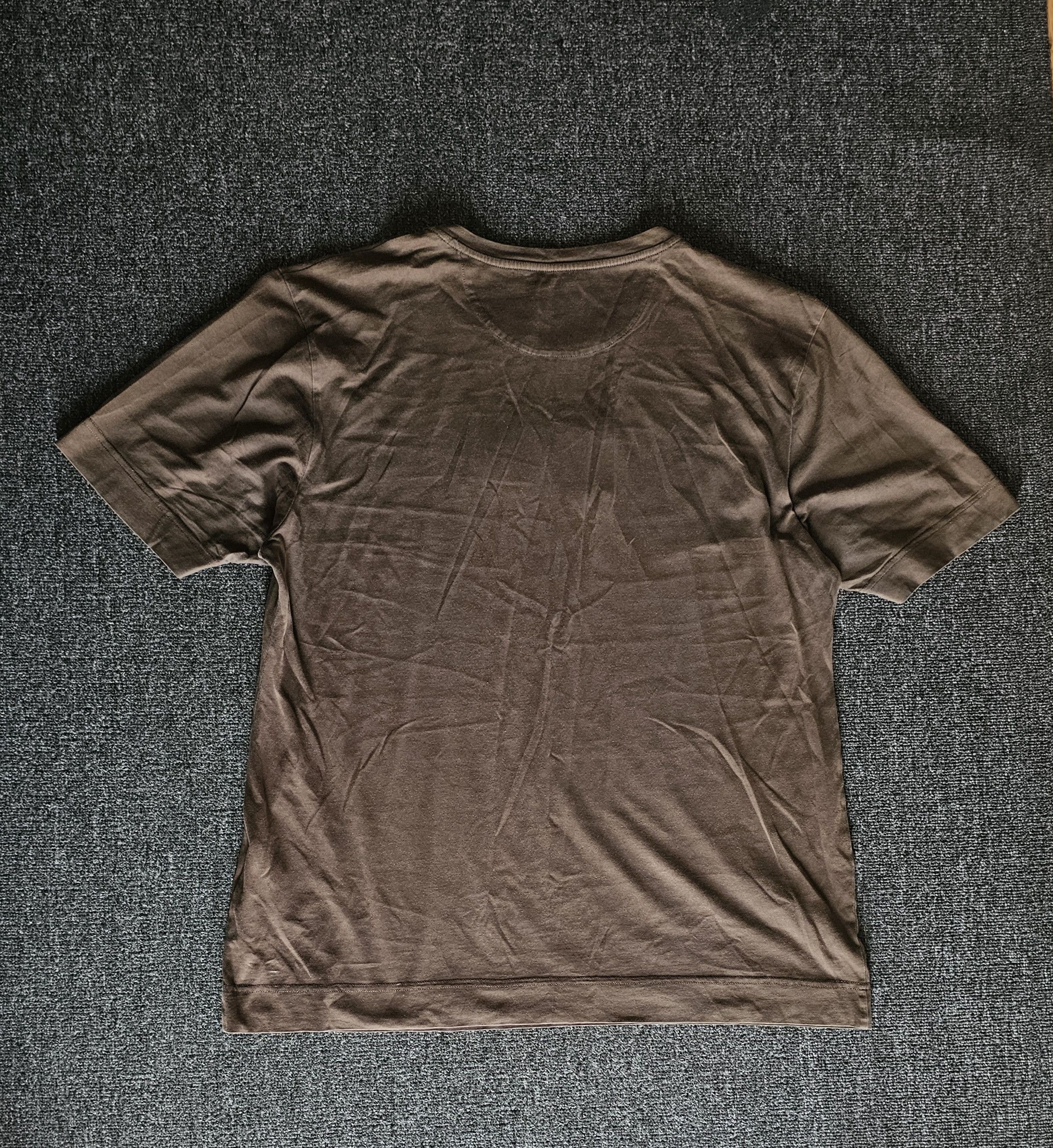 Fendi FENDI Men's Brown Embroidered FF Oversize T-Shirt Size L Size US L / EU 52-54 / 3 - 4 Thumbnail