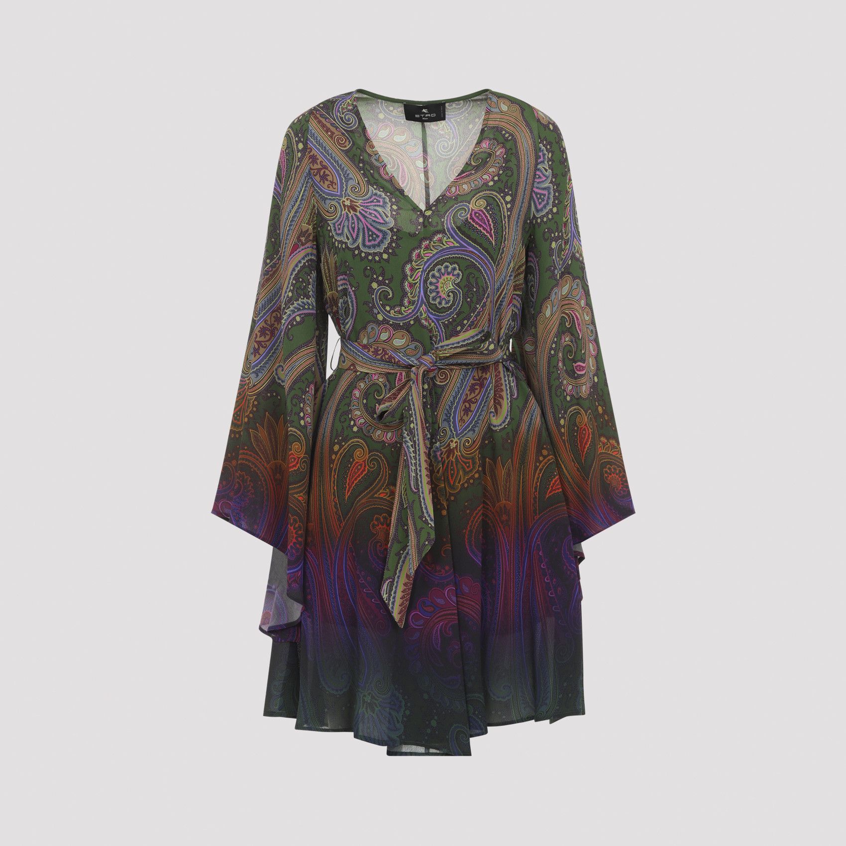 Etro Etro Mini Dress (It 42) in Blue, Women's