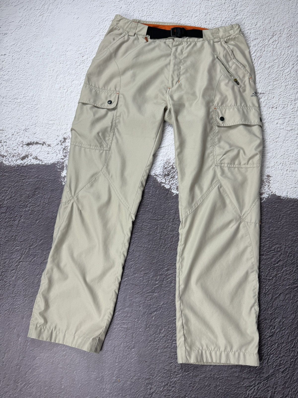 Adidas Adidas vintage y2k hiking utility outdoor cargo pants Size US 34 / EU 50 - 1 Thumbnail