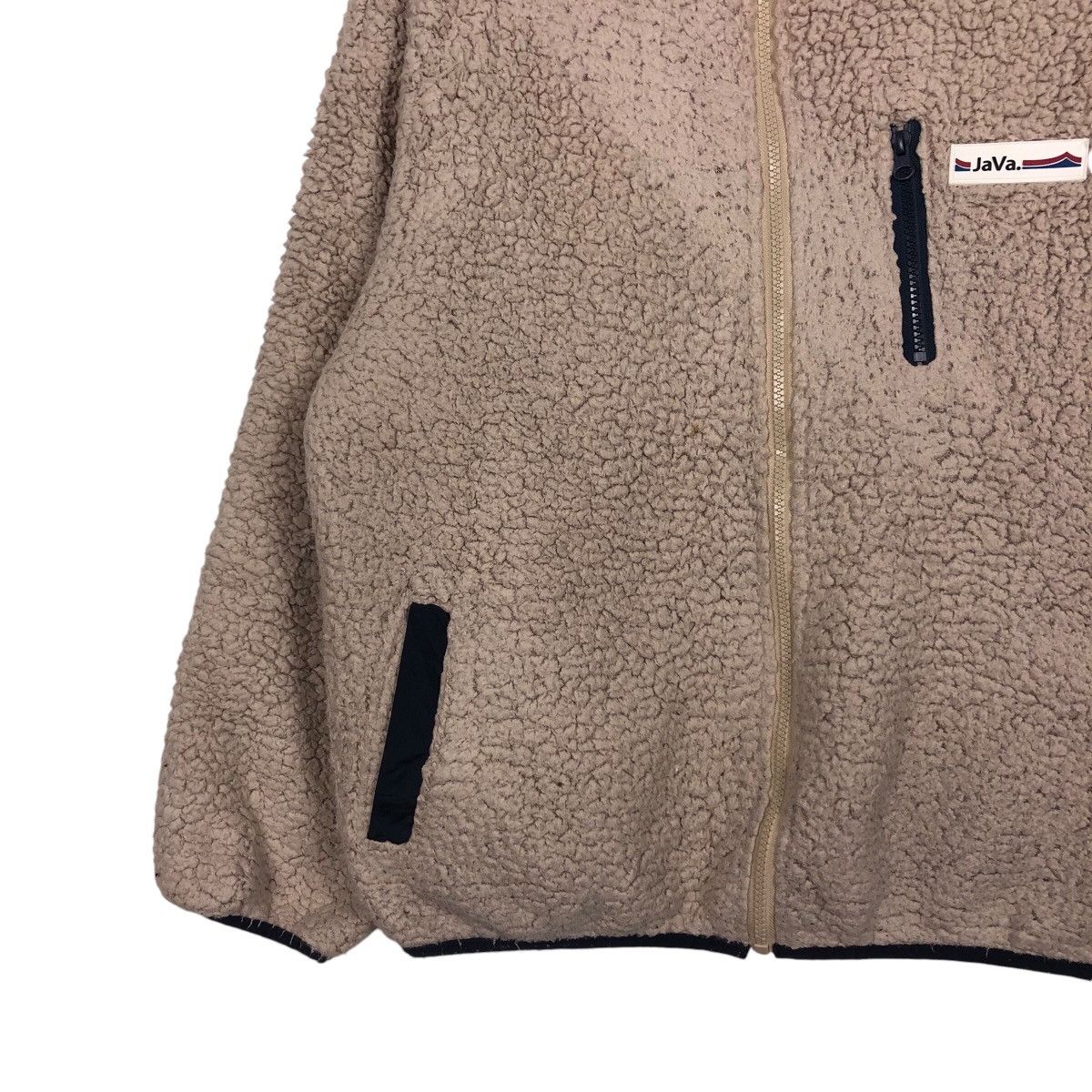 Japanese Brand × Vintage 📌Vintage Fleece Bomber Jacket Dip Pile Java Size US M / EU 48-50 / 2 - 5 Thumbnail