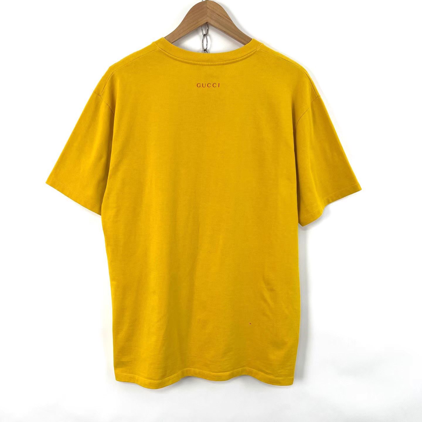 Gucci Gucci Yellow Anchor & Logo Print Short Sleeve K12 Size US M / EU 48-50 / 2 - 2 Thumbnail