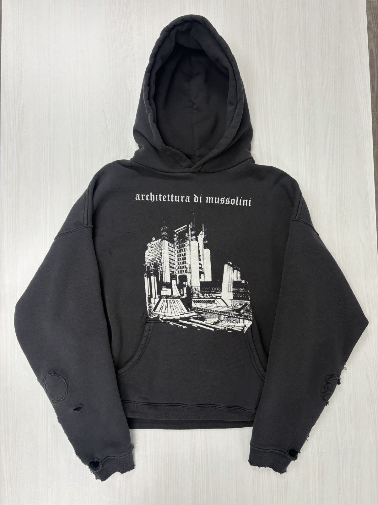 Enfants Riches Deprimes ERD MAXFIELD EXCLUSIVE MUSSOLINI HOODIE Size US M / EU 48-50 / 2 - 1 Thumbnail