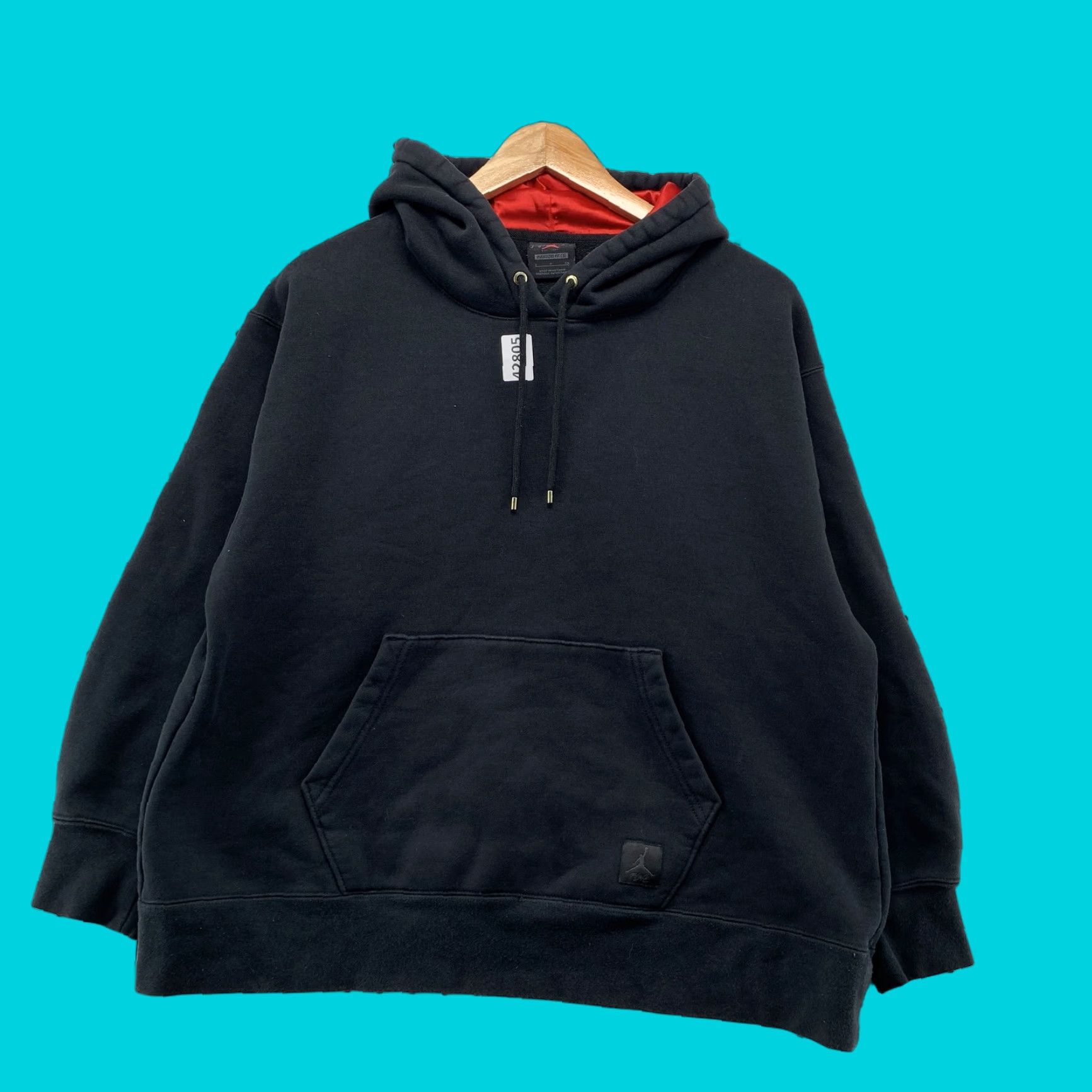 Jordan Brand Jordan Oversized Fit Hoodie Sweatshirt Mens Small Black Long Sleeve Heavyweight Size US S / EU 44-46 / 1 - 1 Thumbnail