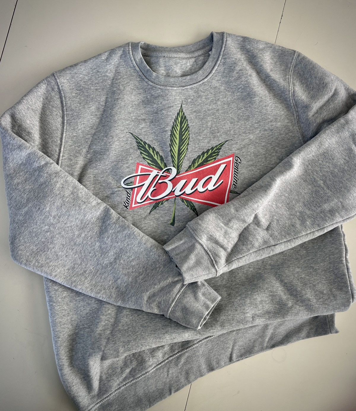 Other “BUD” Organic Cotton Crewneck Sweatshirt Size US L / EU 52-54 / 3 - 1 Thumbnail