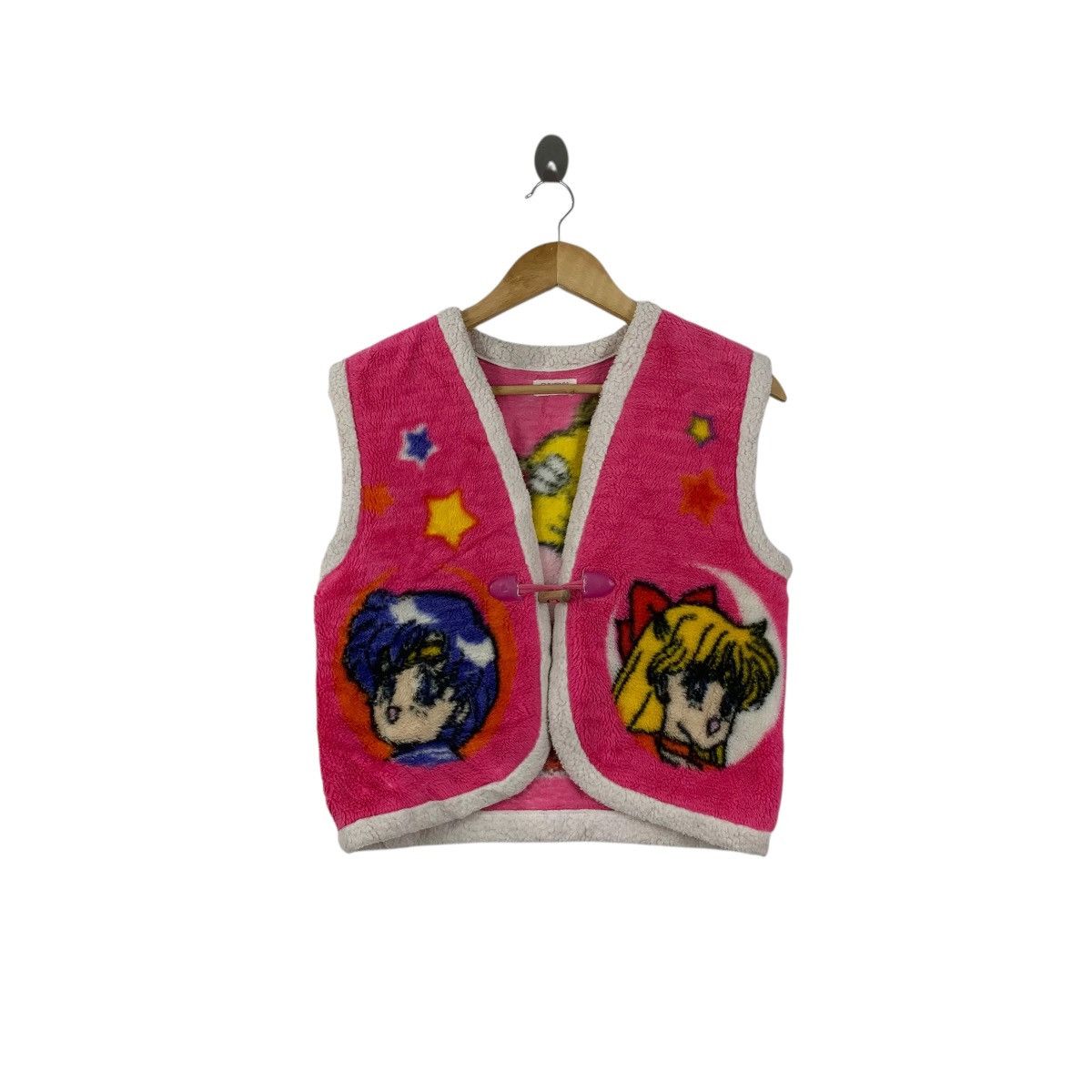 Anime Vintage ANIME SAILOR MOON Pretty Guardian Fleece Vest Jacket Size US S / EU 44-46 / 1 - 1 Thumbnail