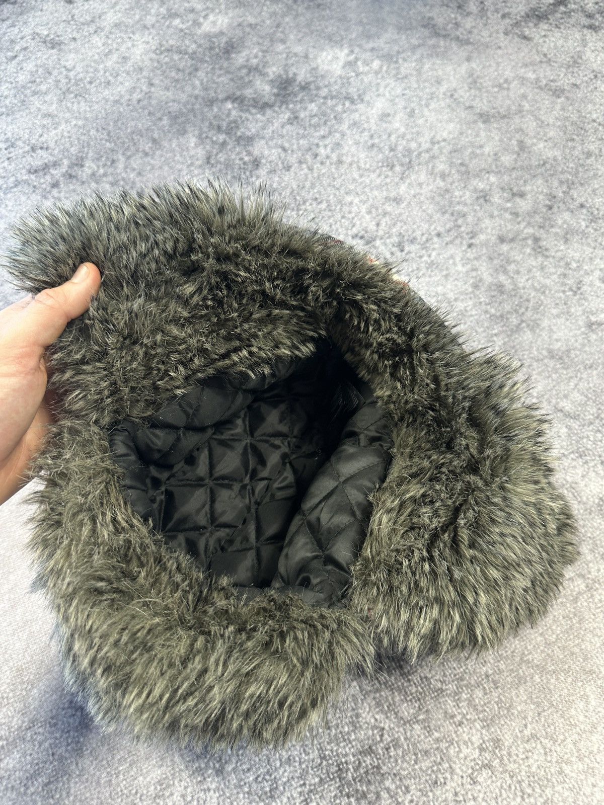 Vintage Y2K Vintage Ushanka Hat Streetwear Rare Casual Style USA VTg Size ONE SIZE - 4 Thumbnail