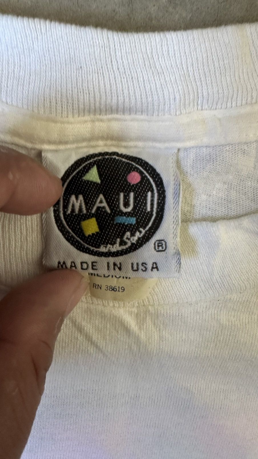 Maui and Sons VINTAGE MAUI AND SONS LONG SLEEVE TEE Size US M / EU 48-50 / 2 - 8 Thumbnail