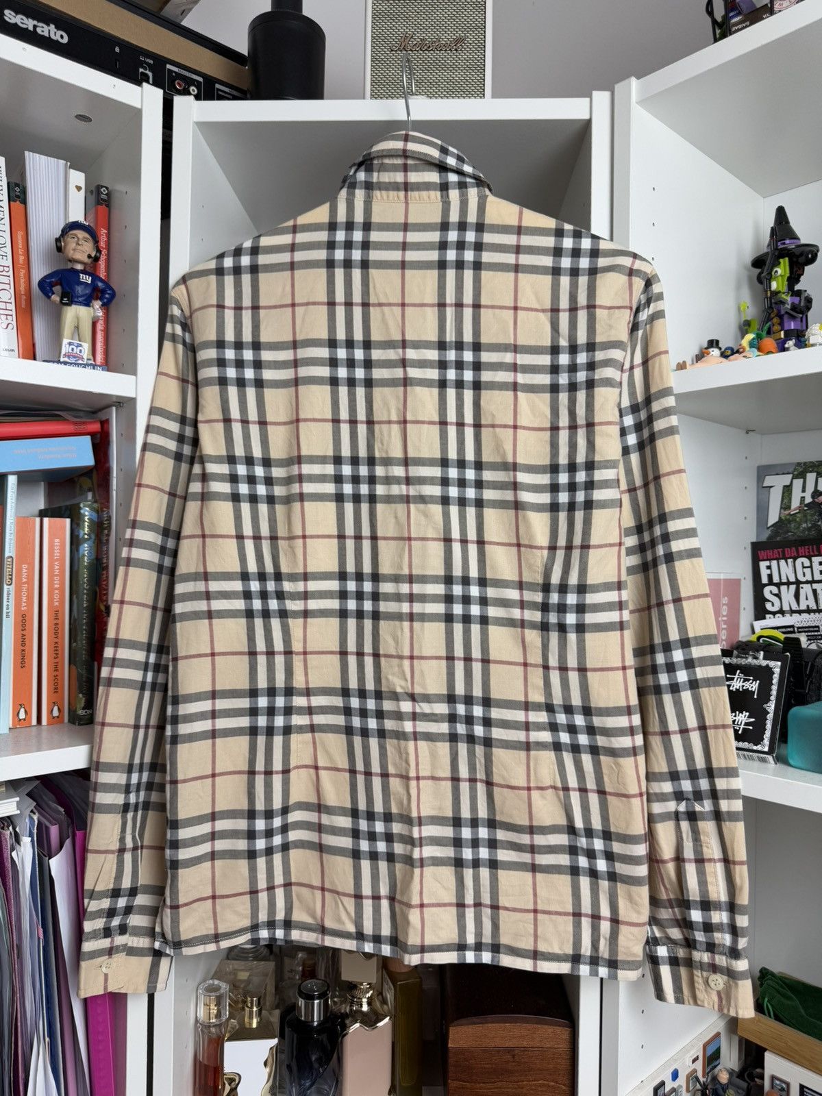 Burberry × Designer × Vintage Burberry Nova check cotton shirt S old money designer tartan Size S / US 4 / IT 40 - 2 Thumbnail