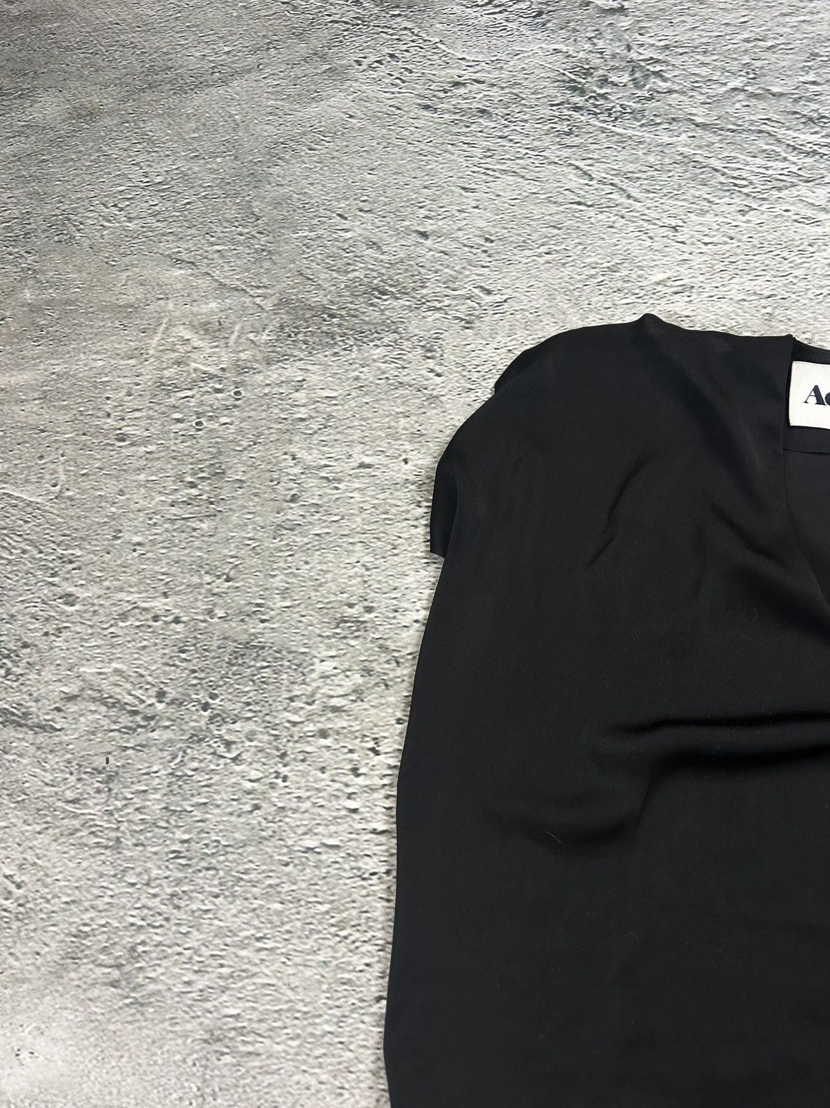 Acne Studios Acne dress black Mallory PSS12 vintage avant garde Size XS / US 0-2 / IT 36-38 - 4 Thumbnail