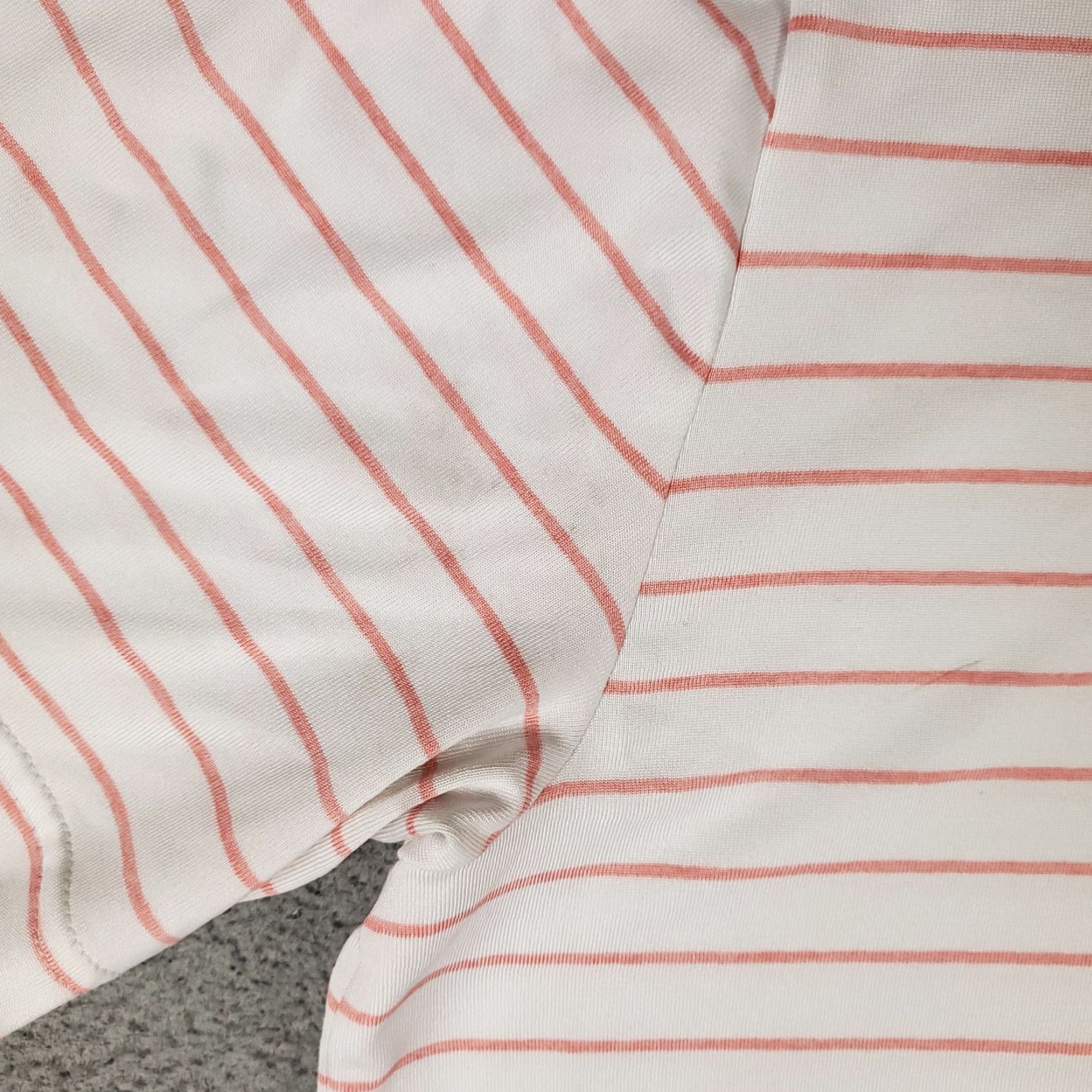 Under Armour Under Armour Polo Shirt Mens Size L Pink Striped Golf Casual Short Sleeve Shirt Polo Mens Large Pink Striped Golf Casual Short Sleeve Under Armour Size US L / EU 52-54 / 3 - 3 Thumbnail