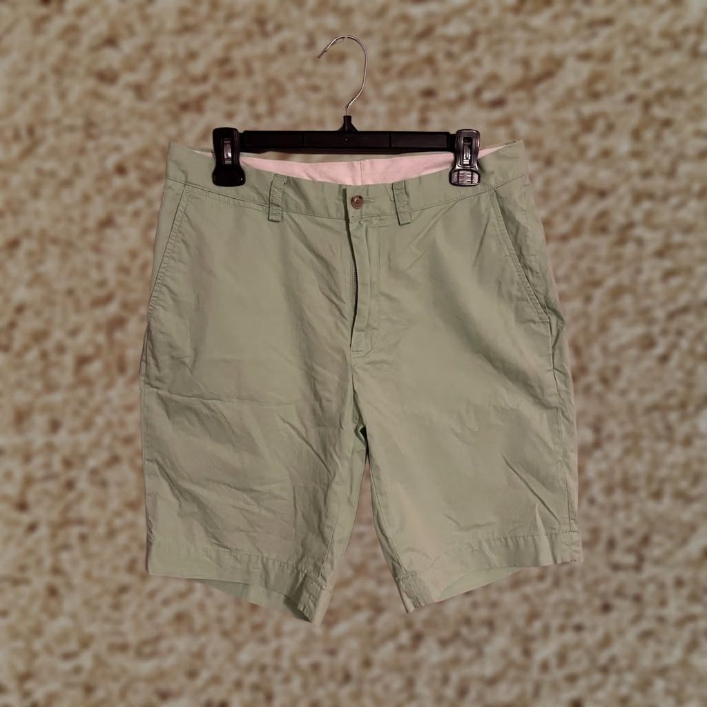 Polo Ralph Lauren Polo Ralph Lauren Chino Shorts 9" - Men's 32 Pastel Green Pima Cotton Summer Casual Vintage No Size US XS / EU 42 / 0 - 1 Thumbnail