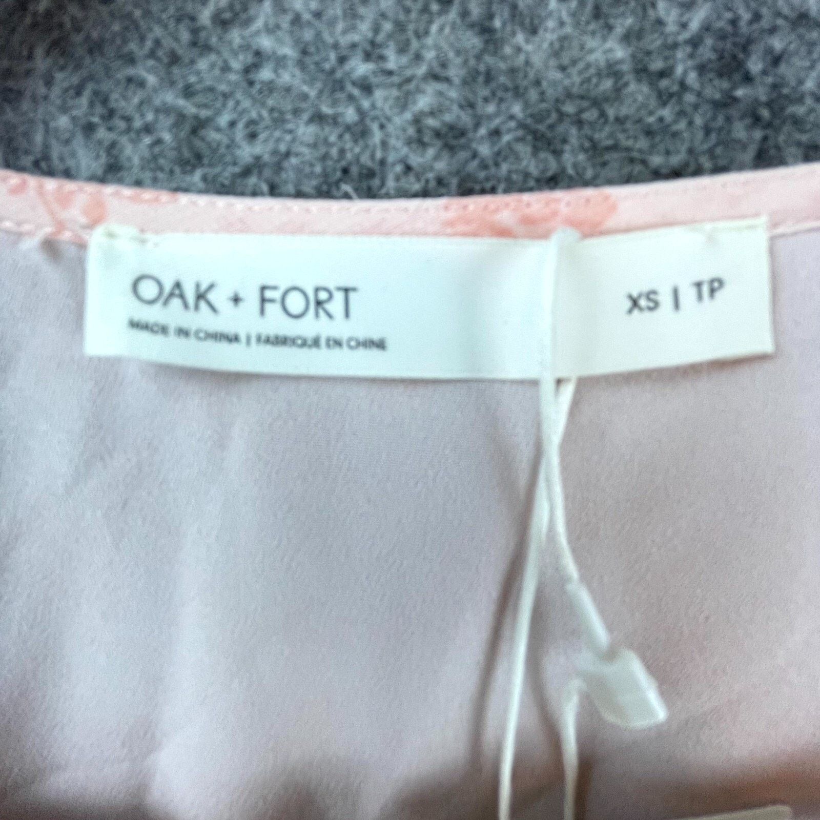 Oak + Fort Oak + Fort Dress Rose Floral Ruffle Frilly Romantic Feminine Size XS / US 0-2 / IT 36-38 - 3 Thumbnail