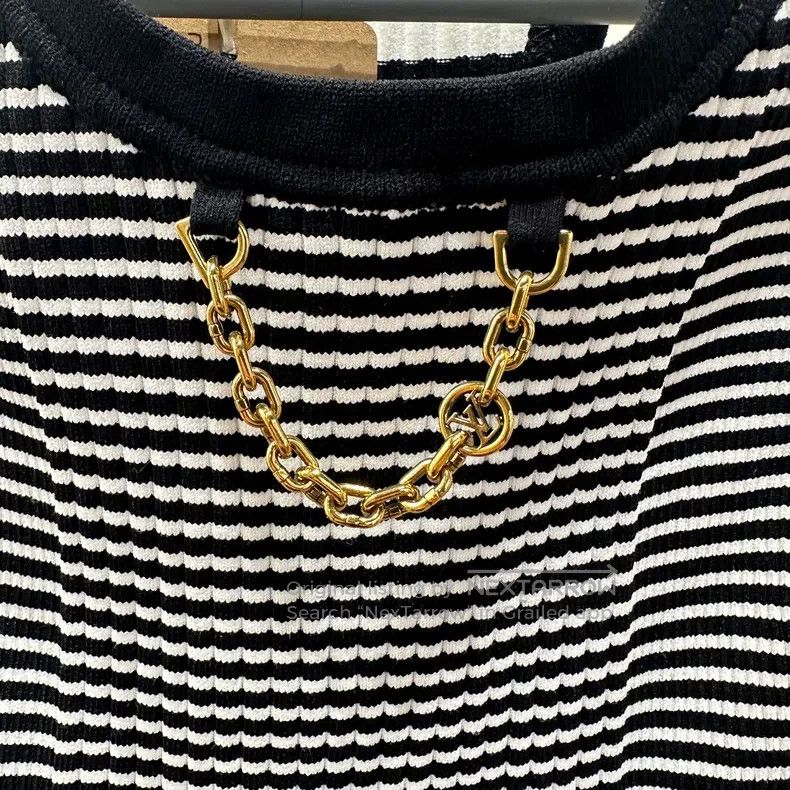Louis Vuitton Louis Vuitton Chain stripe leisure vest Size S / US 4 / IT 40 - 6 Thumbnail