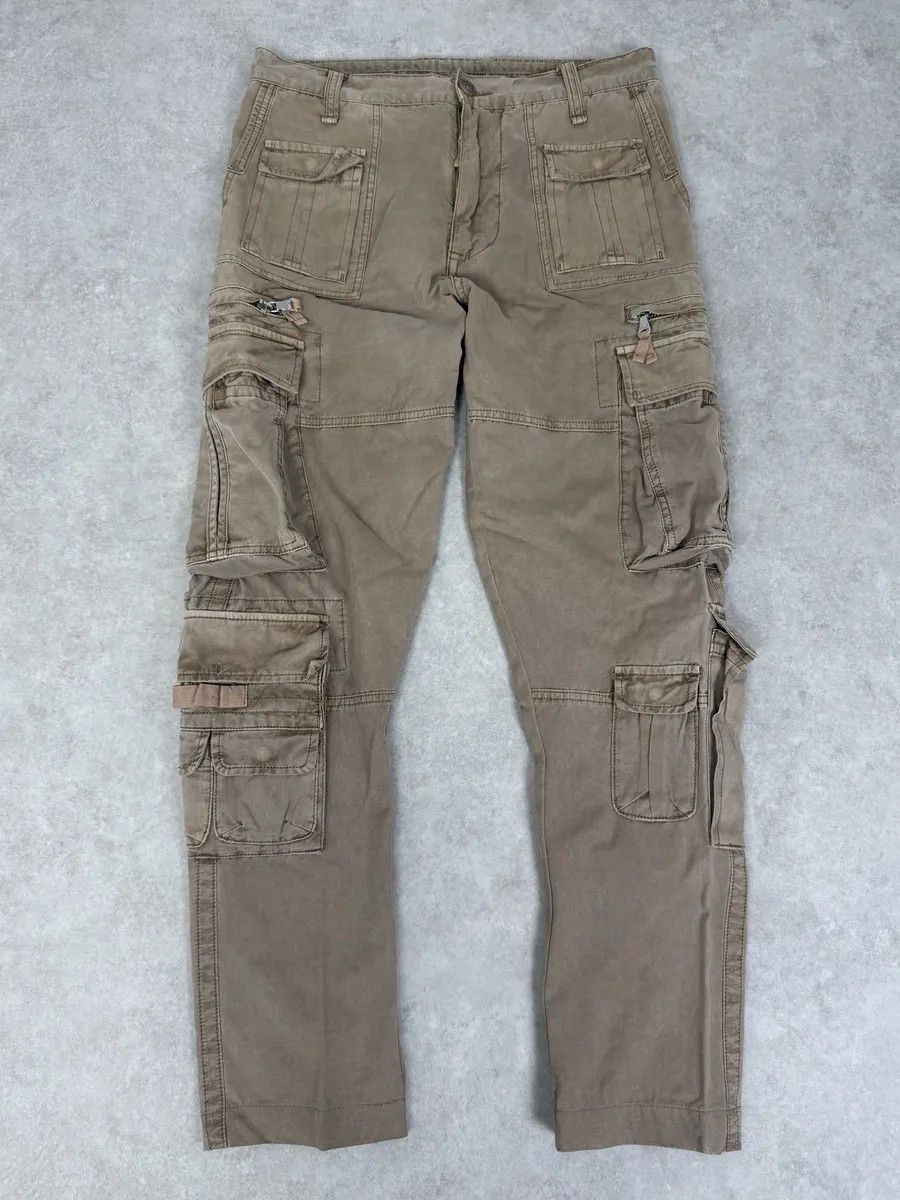 Dolce & Gabbana FW2006 Dolce & Gabbana Beige Multi Pockets Cargo Pants Size US 32 / EU 48 - 1 Thumbnail