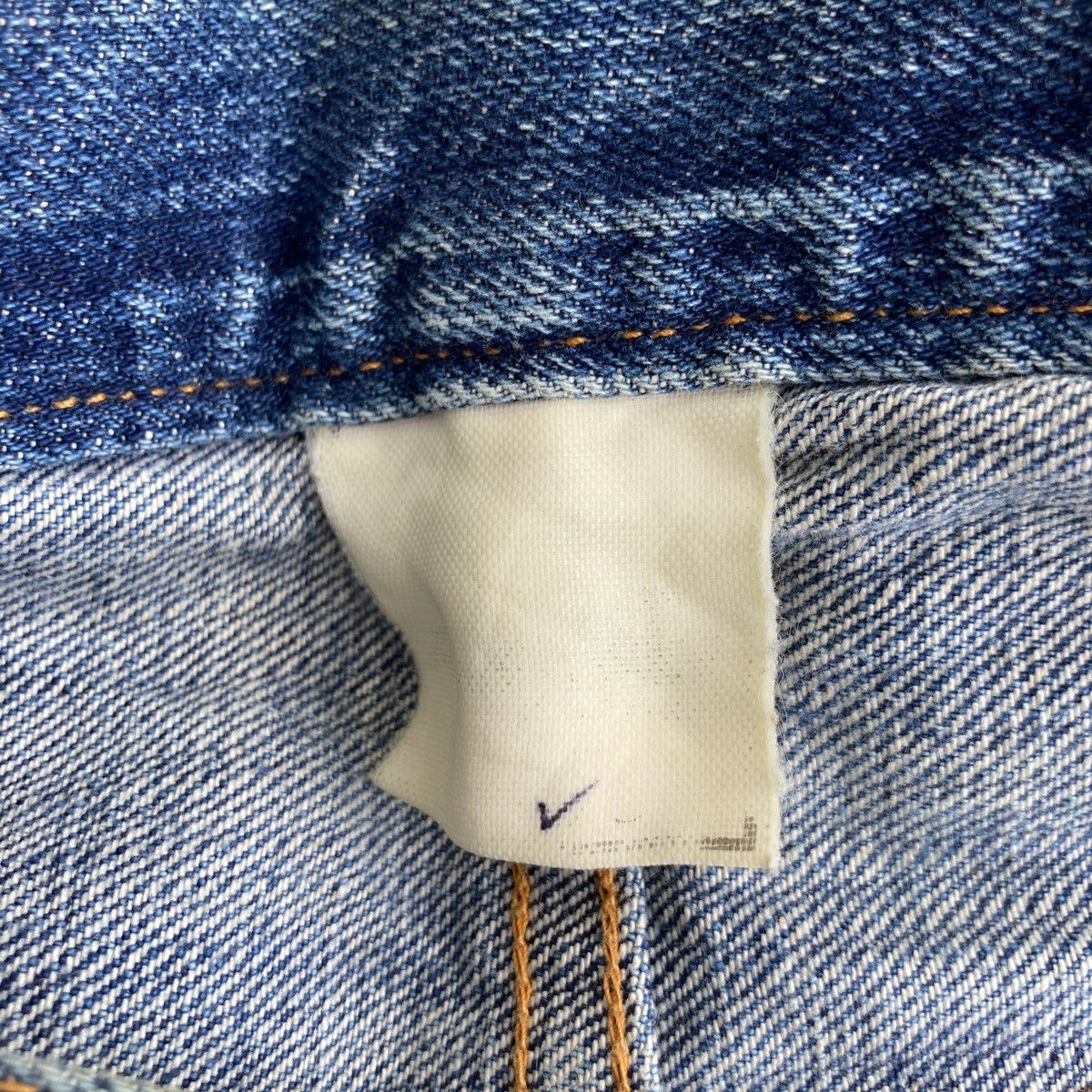 If Six Was Nine × Japanese Brand × Vintage VINTAGE SATELLITE SELVEDGE DISTRESSED JEANS Size US 36 / EU 52 - 19 Thumbnail