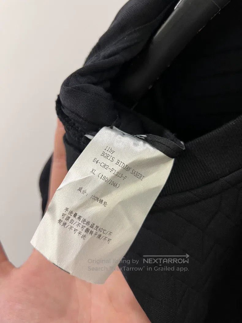 Boris Bidjan Saberi Boris Bidjan Saberi Long-Sleeved Crewneck Sweatshirt with Size US XL / EU 56 / 4 - 7 Thumbnail