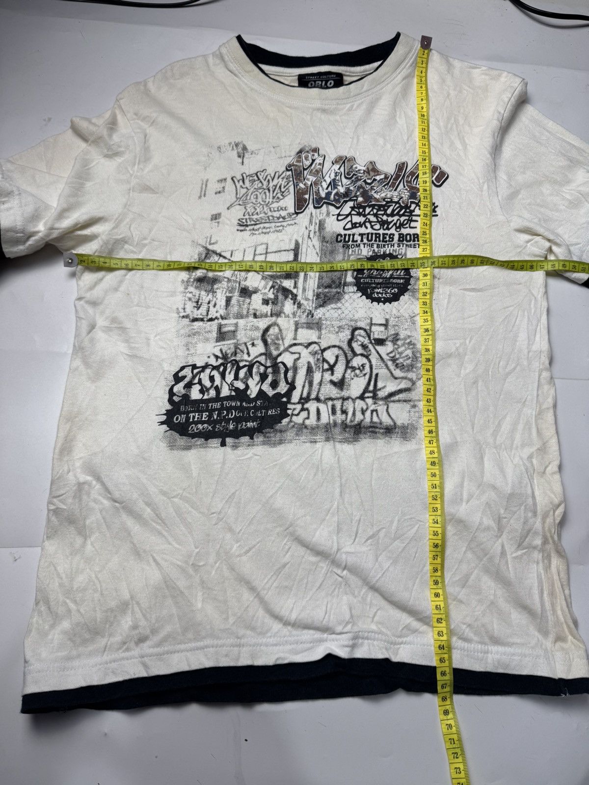 Tornado Mart Double Layers Poem Art Oblo Long Sleeve Hysteric styled Size US M / EU 48-50 / 2 - 7 Thumbnail