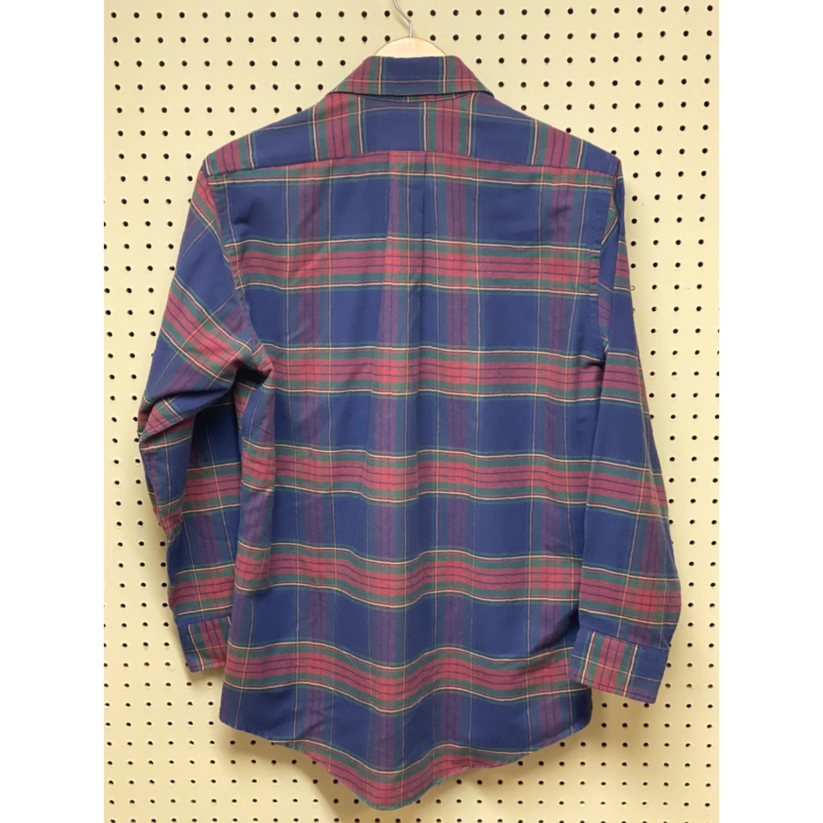 Vintage VINTAGE L.L. Bean Mens Button-Down Dress Shirt Size 15.5 32 Plaid Made In USA Size 42R - 2 Thumbnail