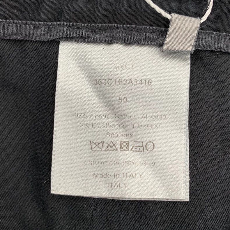 Dior Dior Black cotton casual trousers 2501-Nextarrow Size US 34 / EU 50 - 7 Thumbnail