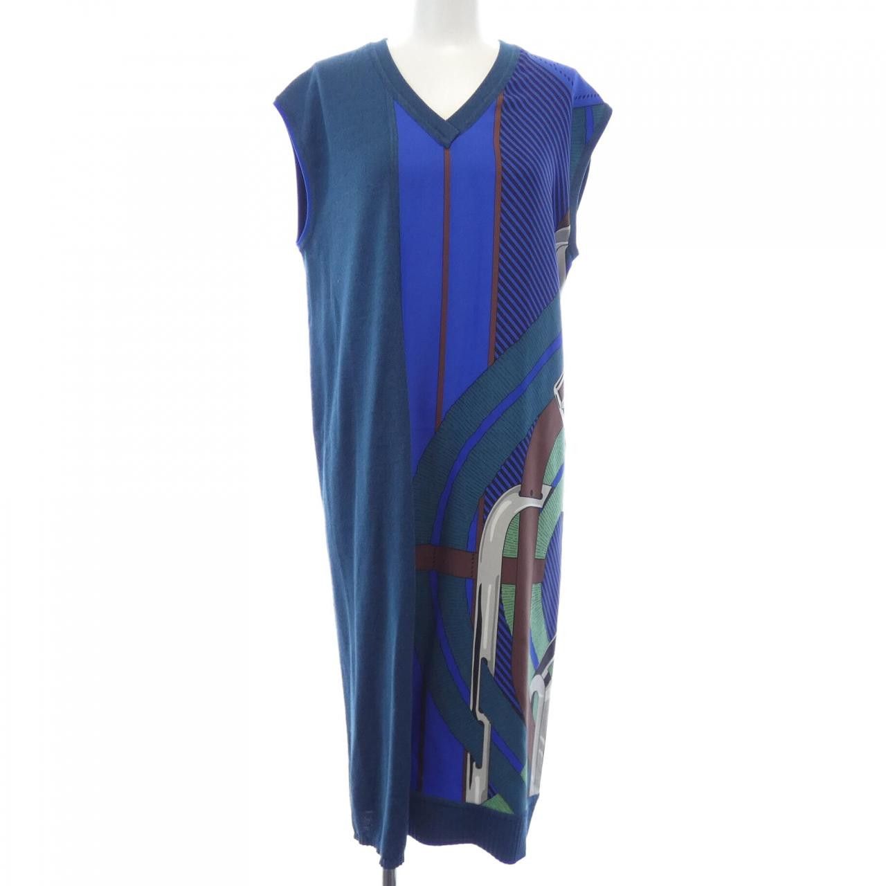 Hermes Hermes Hermes Twillene Dress 36 Others Dresses DUTY FREE for USA Size ONE SIZE - 1 Thumbnail