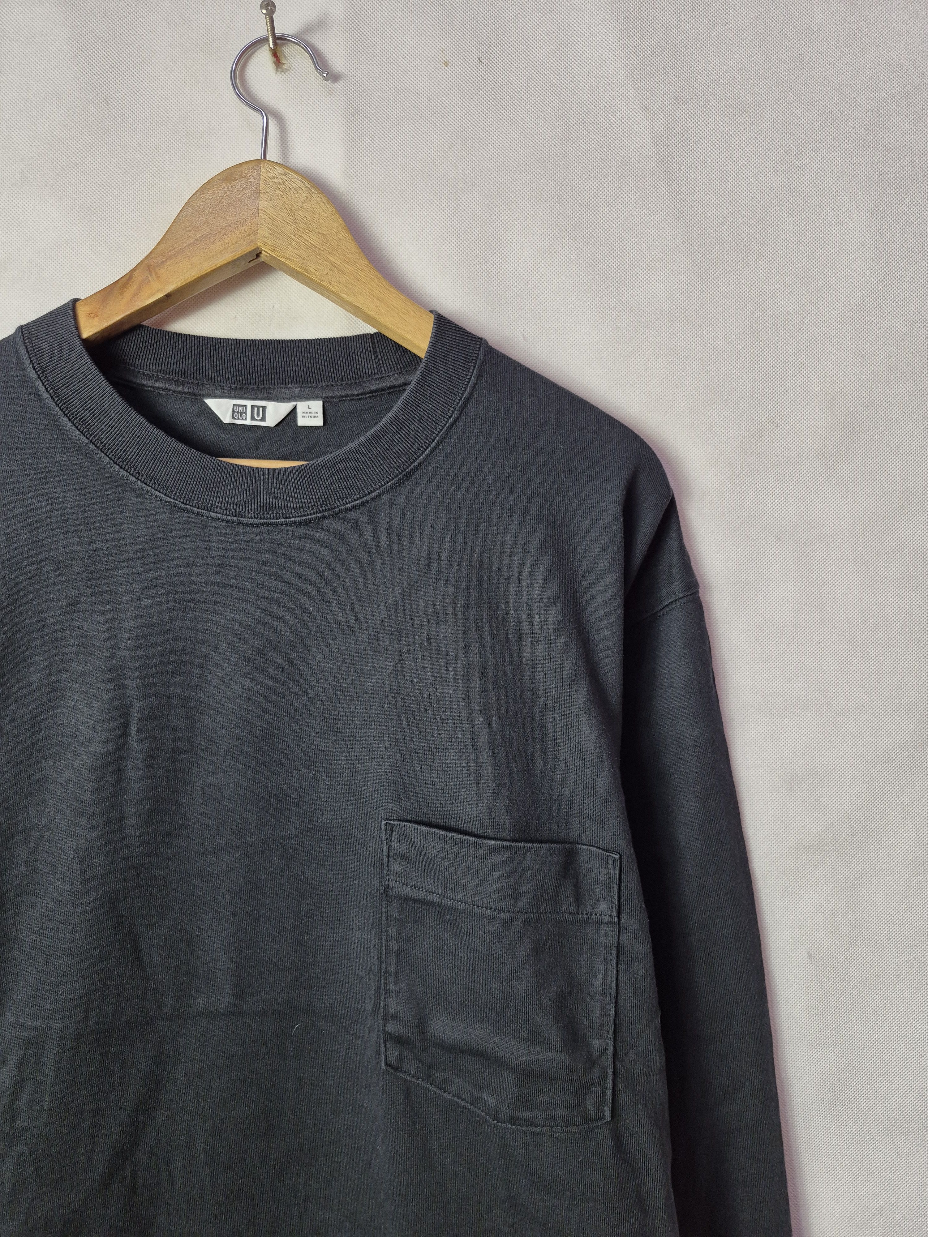 Japanese Brand × Lemaire × Uniqlo 🇯🇵 Japanese Brand Uniqlo U Lemaire Pocket Longsleeves Tee Size US L / EU 52-54 / 3 - 3 Thumbnail