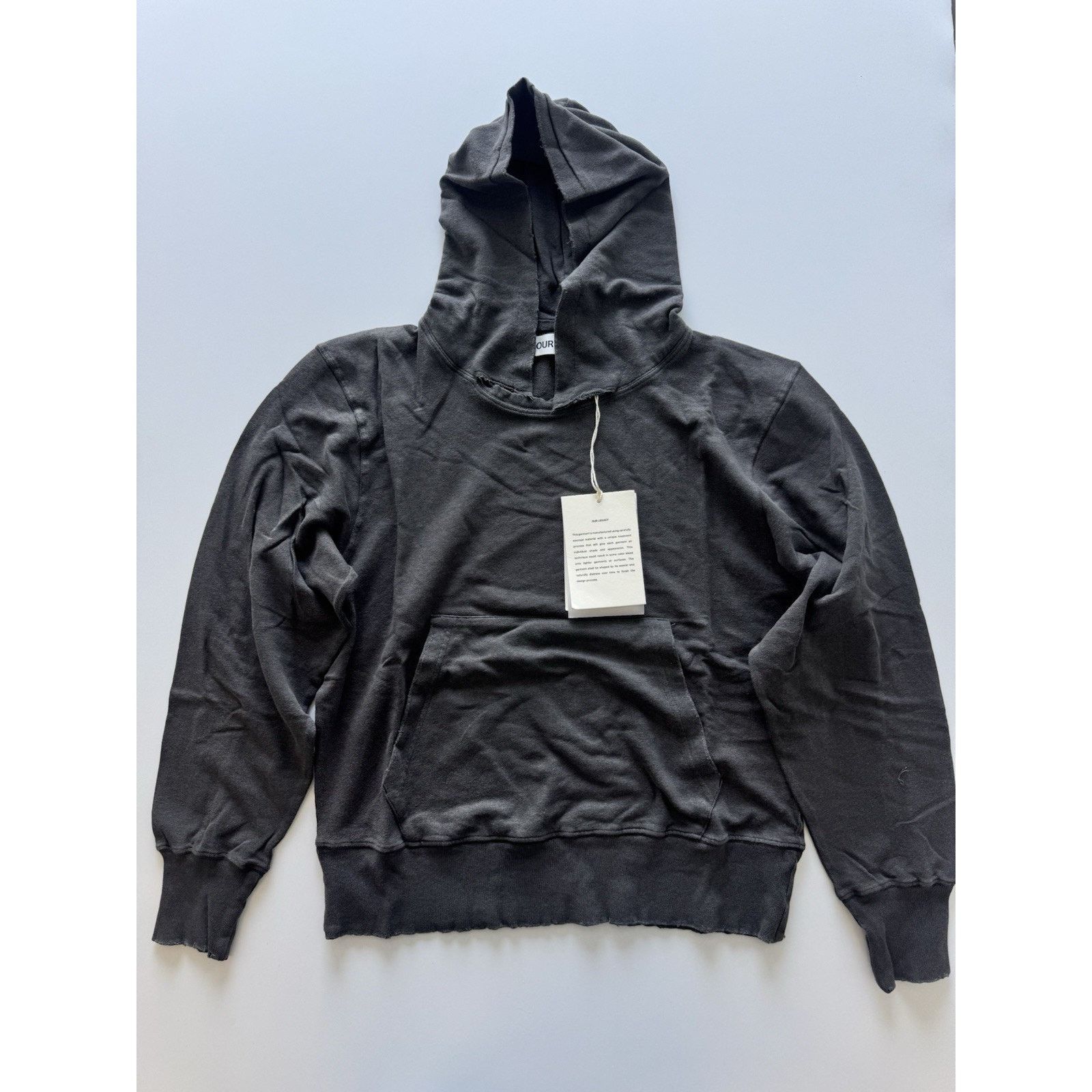 Our Legacy Our Legacy Relic Hoodie Washed Black Rogue LoopBack 46 XS Size US XS / EU 42 / 0 - 2 Thumbnail