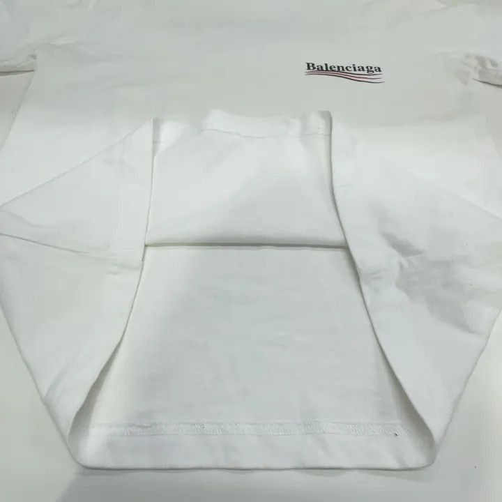 Balenciaga Balenciaga Wave Stripe Vintage Fitted T-Shirt 0079-2507 Size M / US 6-8 / IT 42-44 - 7 Thumbnail