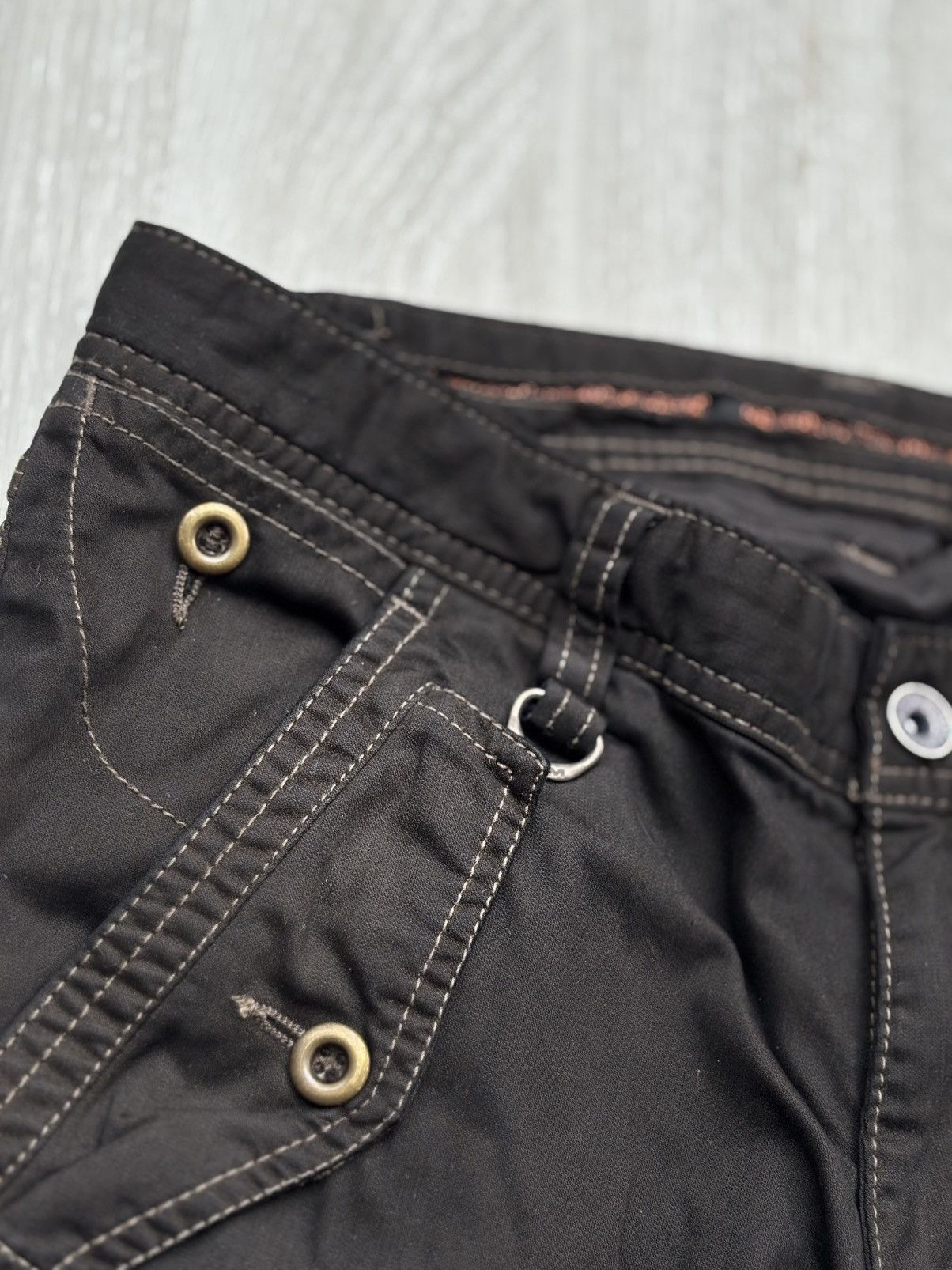 Nicole Club lace up flare cargo pants Size US 29 - 5 Thumbnail