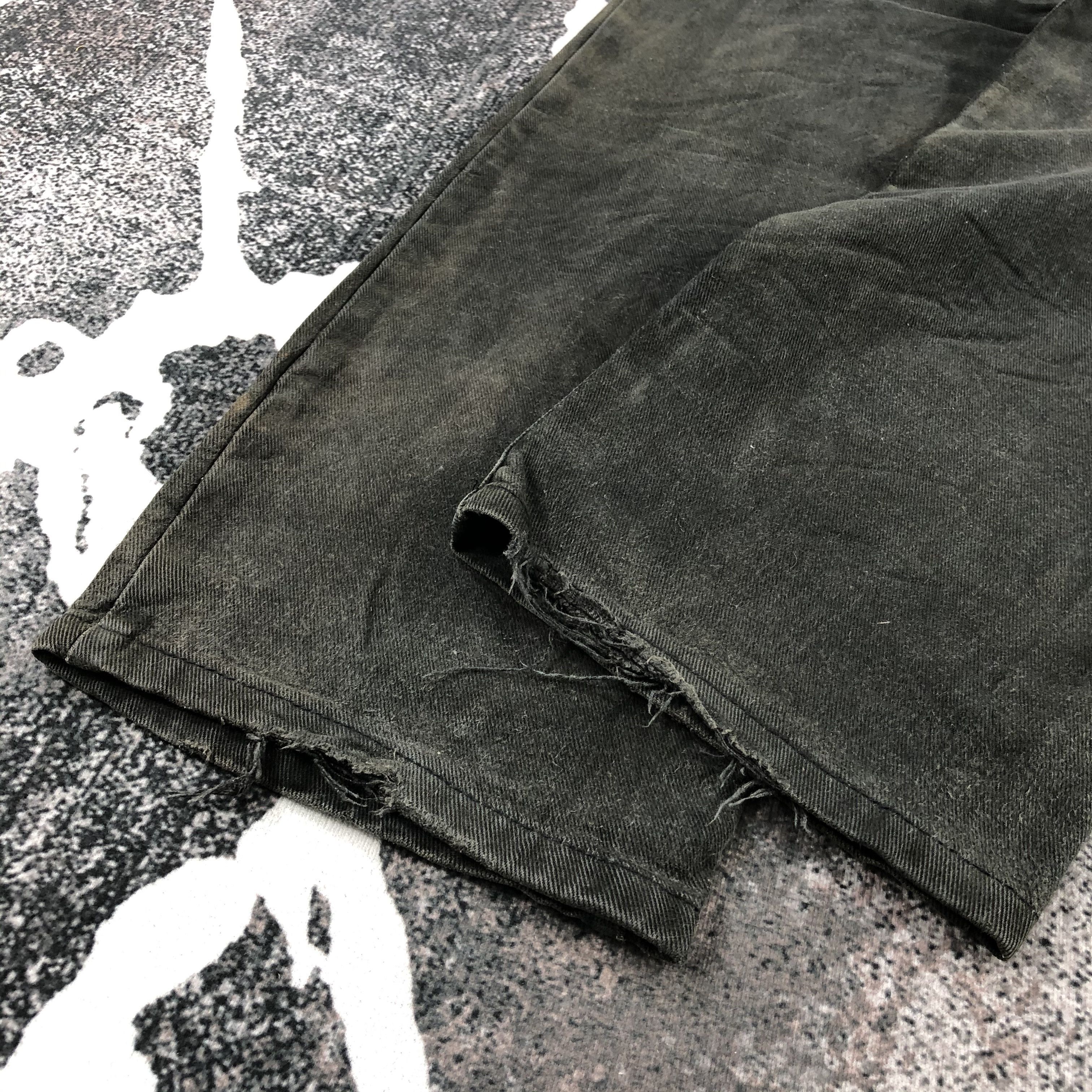 Levi's Vintage Levis 501 Jeans Faded Black Denim KJ891 Size US 32 / EU 48 - 6 Thumbnail
