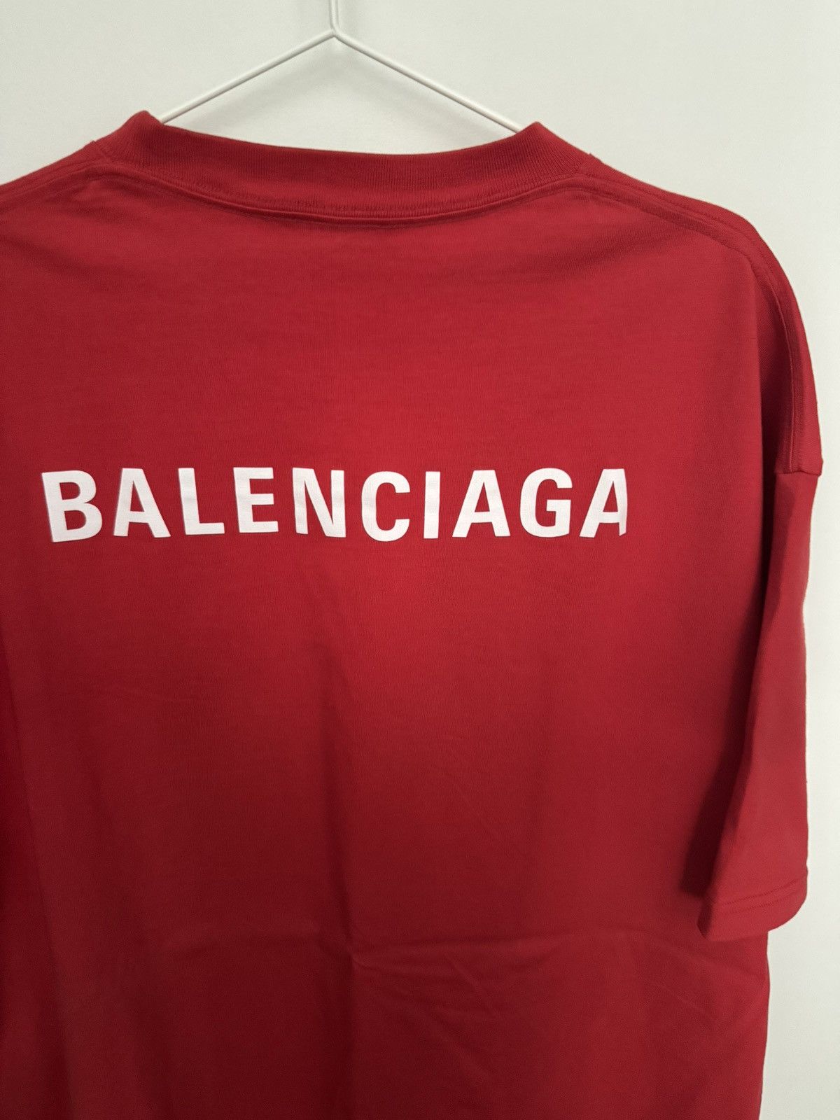Balenciaga Balenciaga logo tee Size US L / EU 52-54 / 3 - 2 Thumbnail