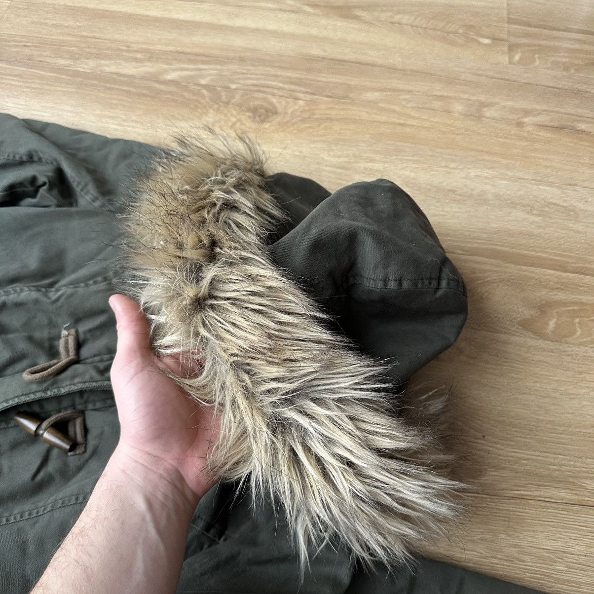 If Six Was Nine 90s Hollister Fur Jacket IfSixWasNine BabyDoll y2K Cropped Size L / US 10 / IT 46 - 19 Thumbnail