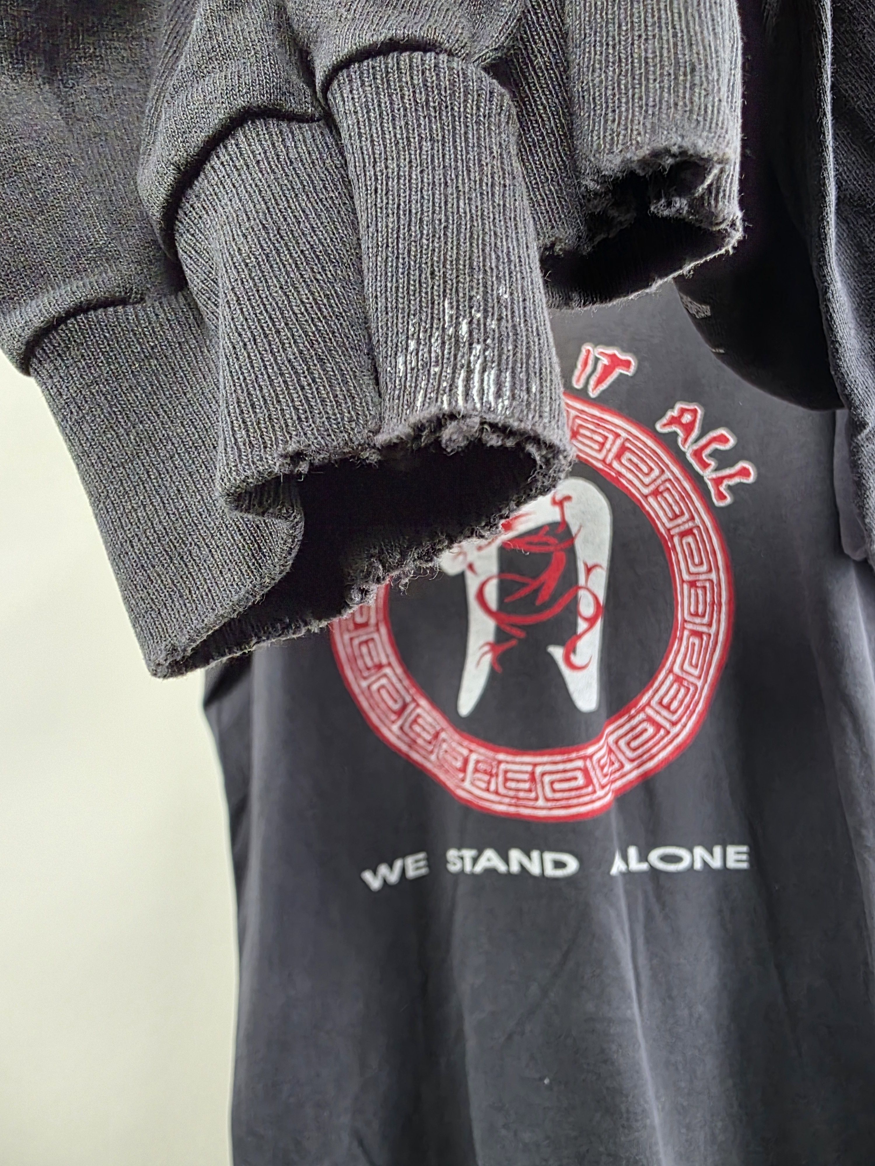 Band Tees × Vintage 90s Sick of it all Alone we stand Long-sleeve XL 23" 30" Size US XL / EU 56 / 4 - 2 Thumbnail