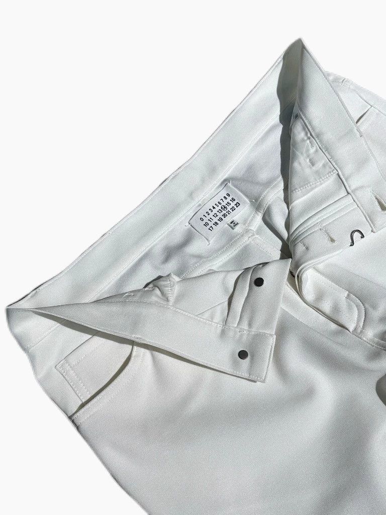 Maison Margiela Maison Margiela 2018A/W J.G. Draped Trousers White 34 Size US 34 / EU 50 - 4 Thumbnail