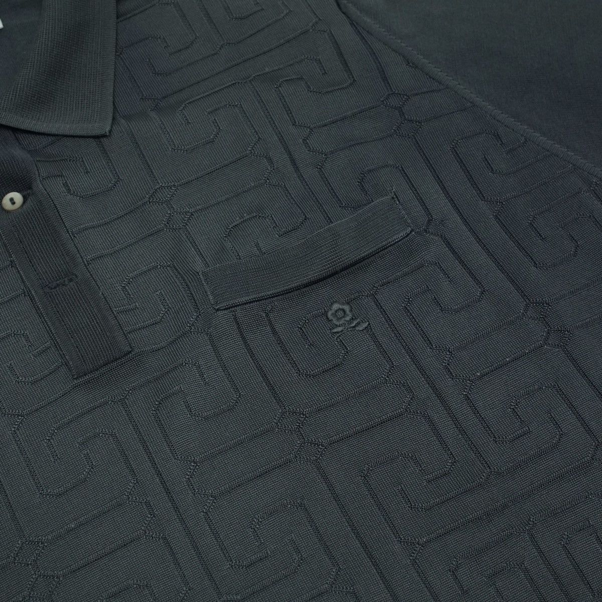 Montagut *NoTariff Montagut Paris 3d Pattern Polo Size US L / EU 52-54 / 3 - 3 Thumbnail