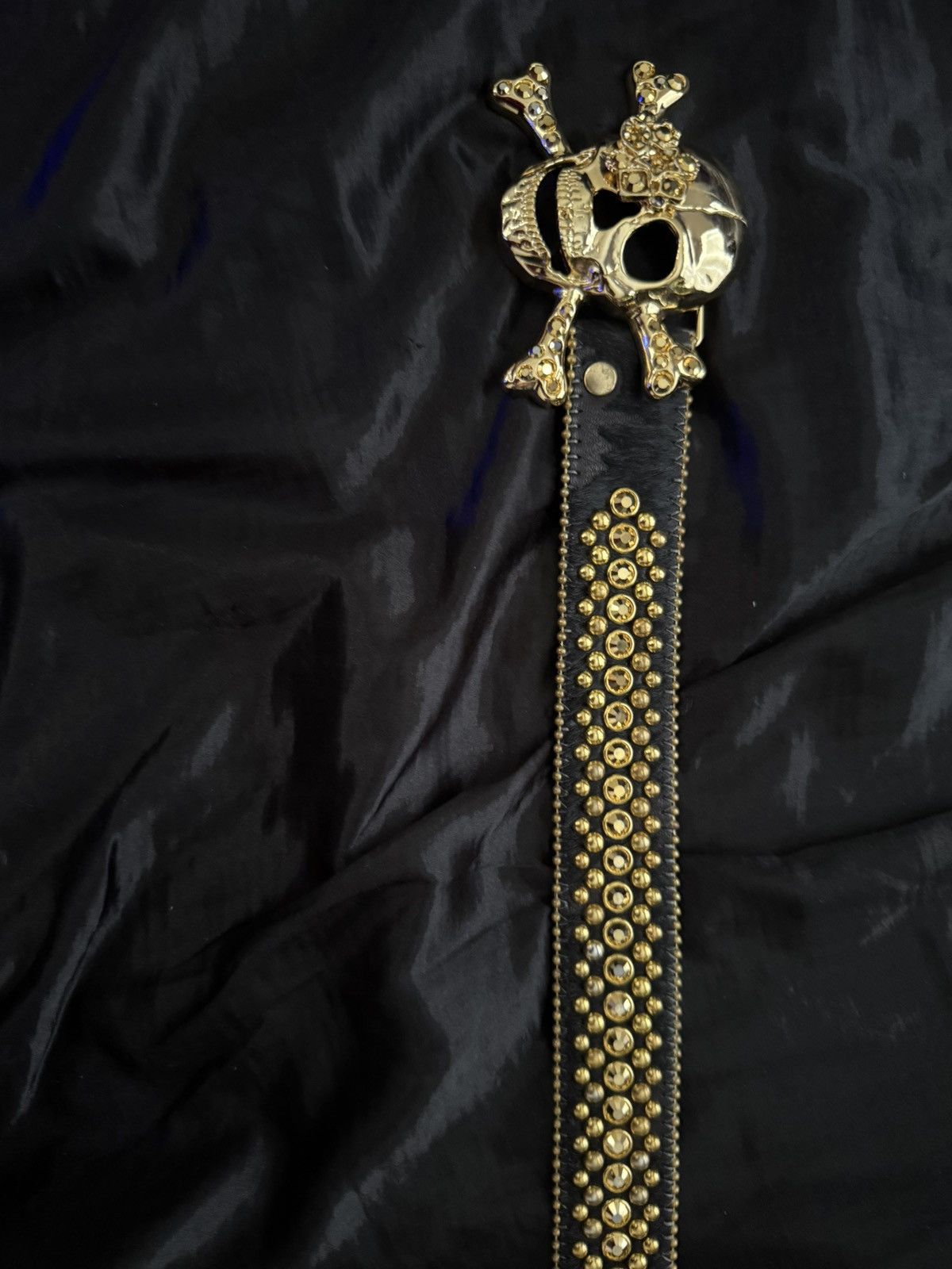 B.B. Simon The Murder Belt - Royal Gold Size 32 - 1 Thumbnail