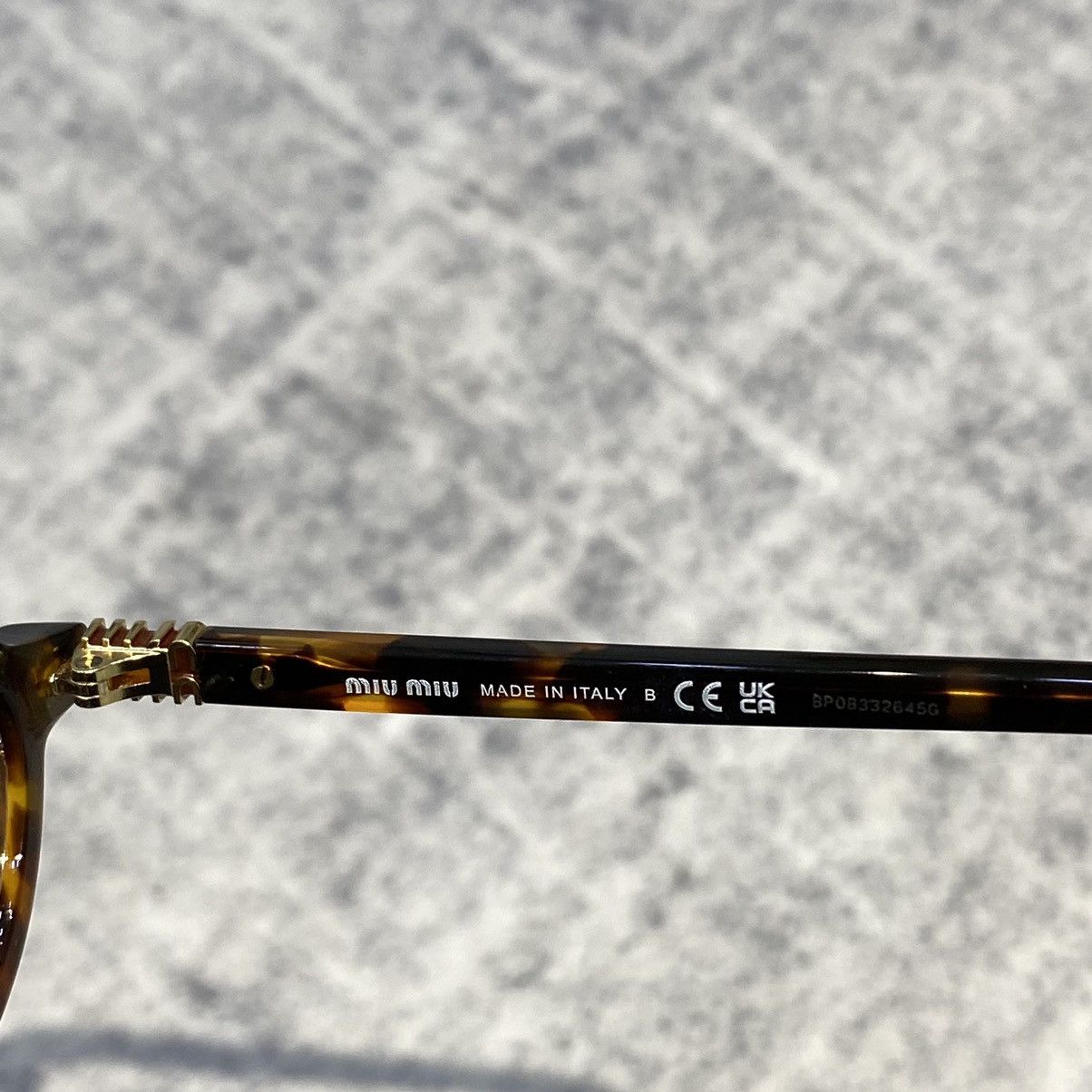 Miu Miu MIU MIU MU 01XV VAU101 Eyewear HAVANA Size ONE SIZE - 6 Thumbnail