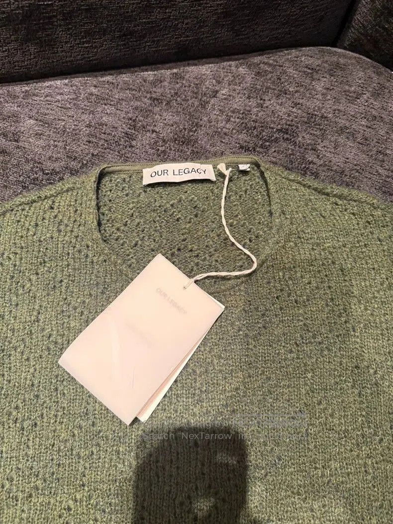 Our Legacy Our Legacy Green Double Lock Sweater . Size US L / EU 52-54 / 3 - 2 Thumbnail