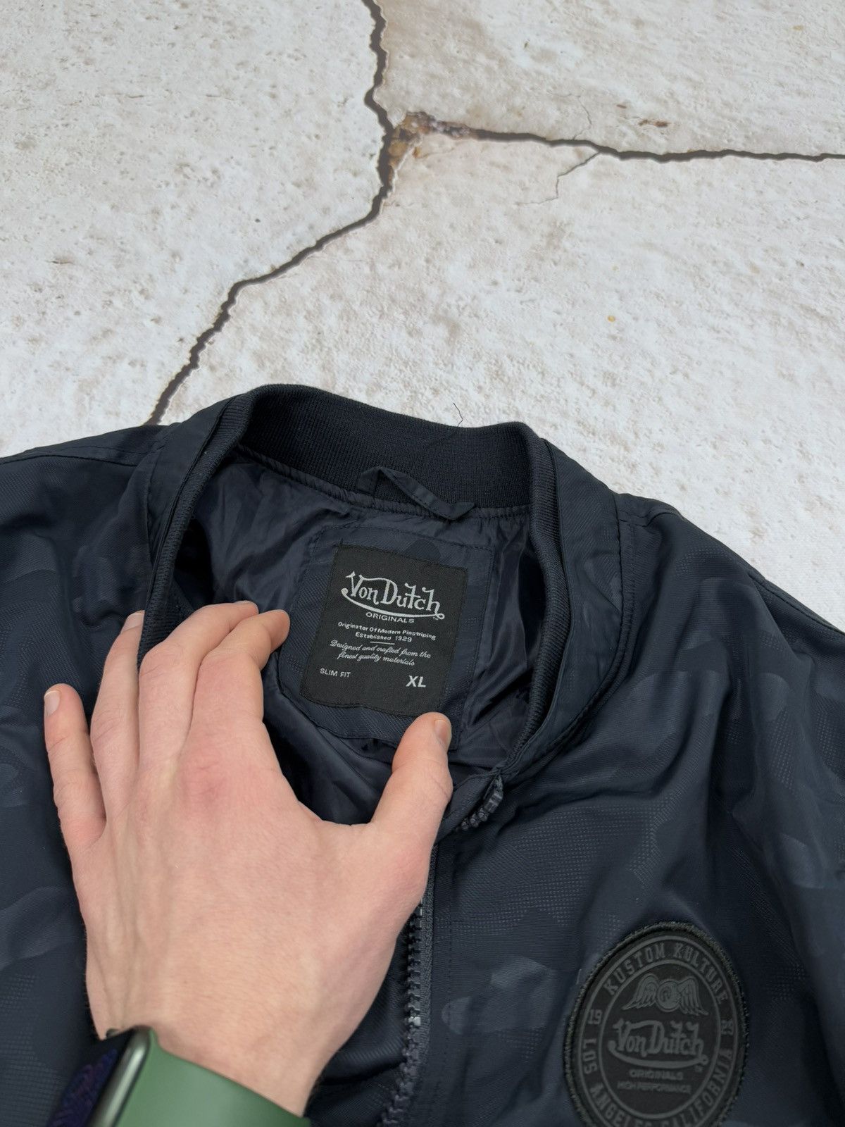 Other Vintage Von Dutch y2k streetwear bomber jacket Size US S / EU 44-46 / 1 - 9 Thumbnail